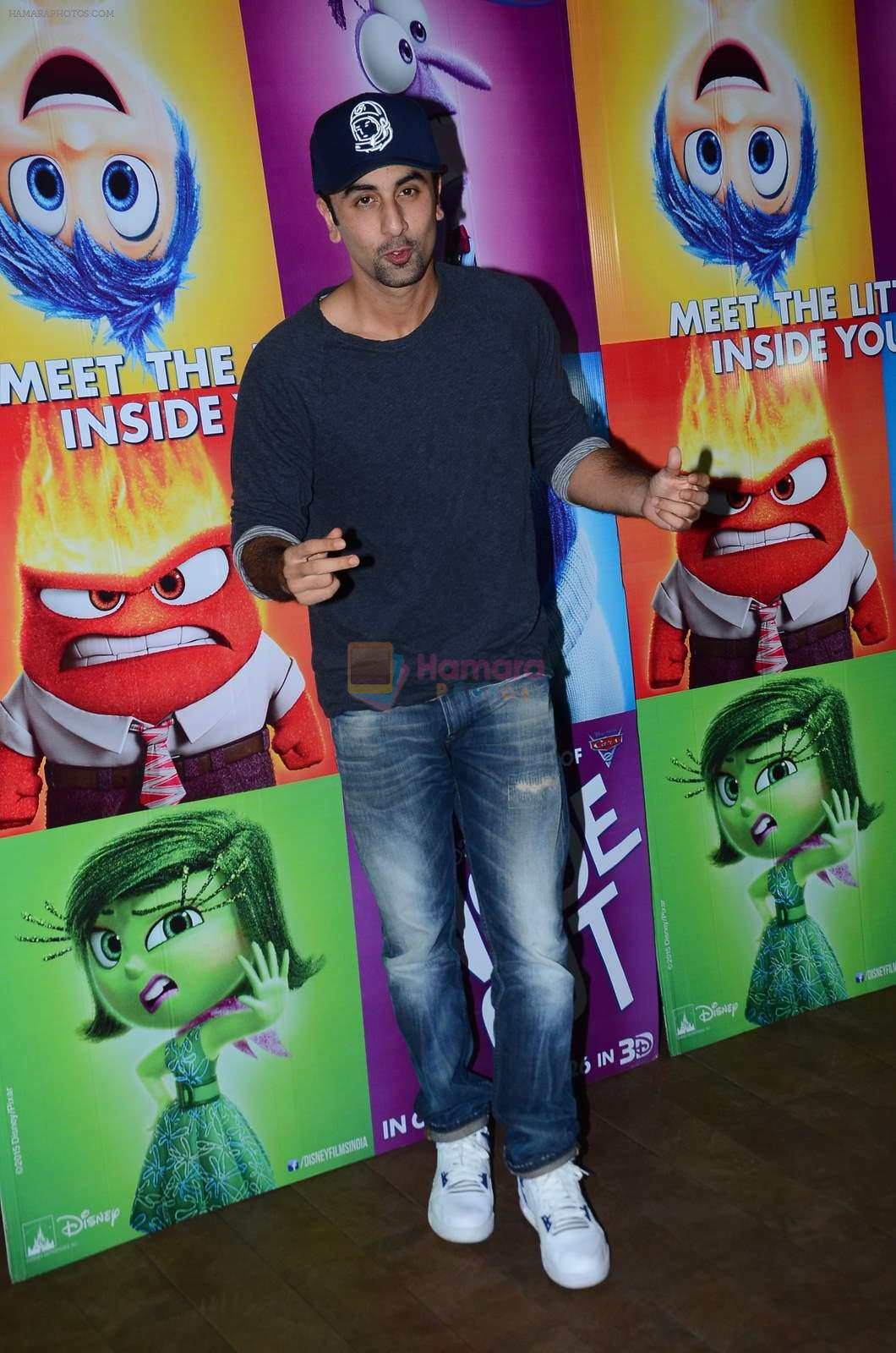 Ranbir Kapoor at Inside Outside screening at lightbox on 30th June 2015