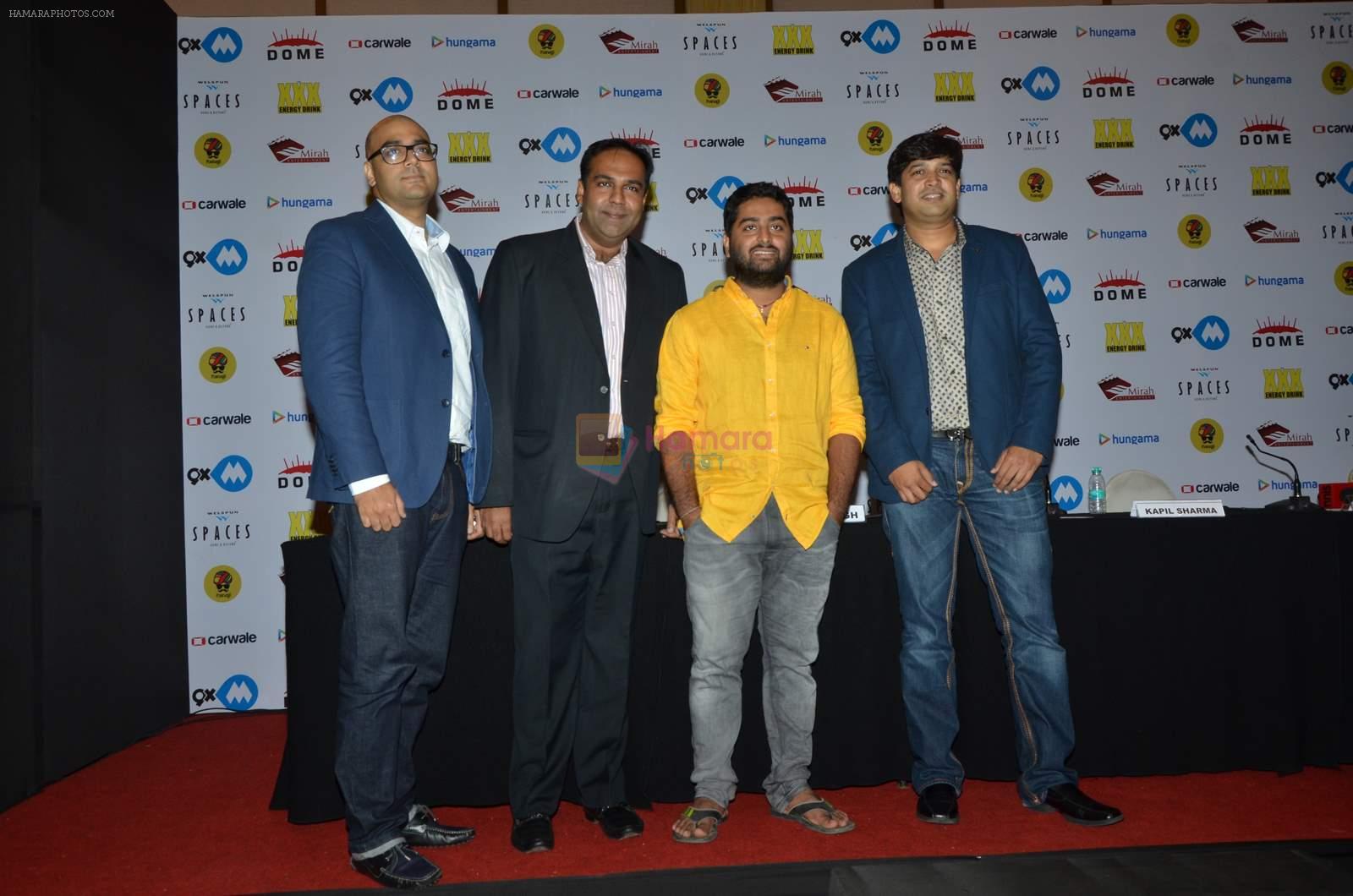 Arijit Singh at 9xm dome concert press meet in The Club on 1st July 2015