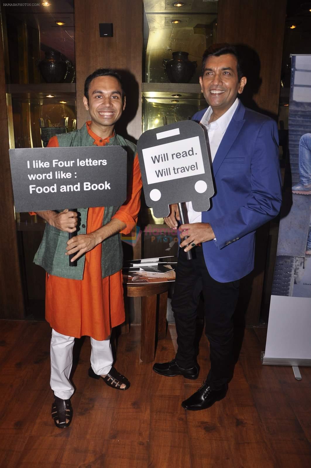 Sanjeev Kapoor at the launch of Saransh Goila's book India on my Platter in China House, Grand Hyatt on 1st July 2015
