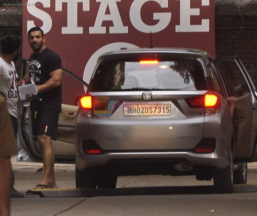 John Abraham snapped at Mehboob on 2nd July 2015