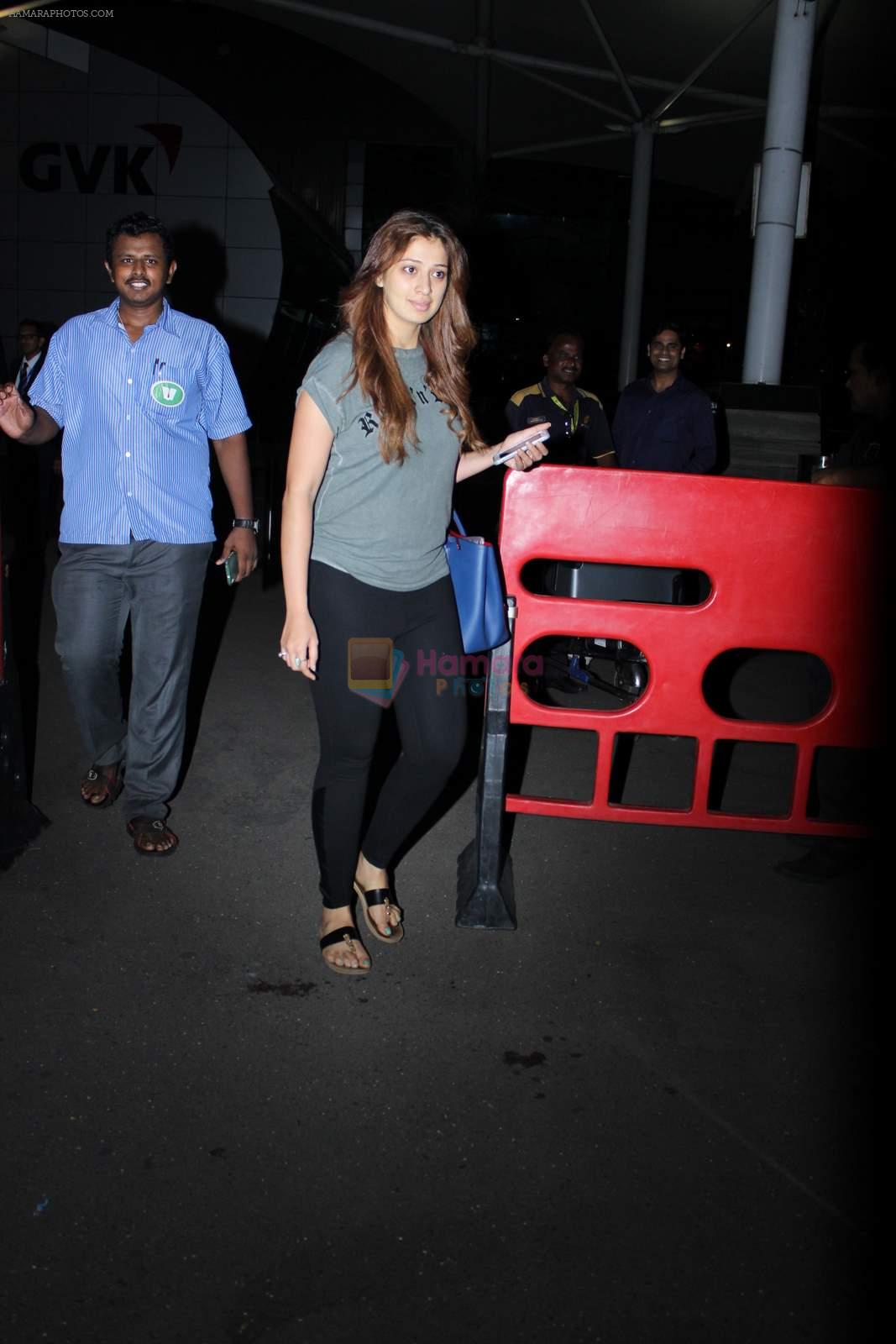 Laxmi Rai snapped at domestic airport in Mumbai on 2nd July 2015