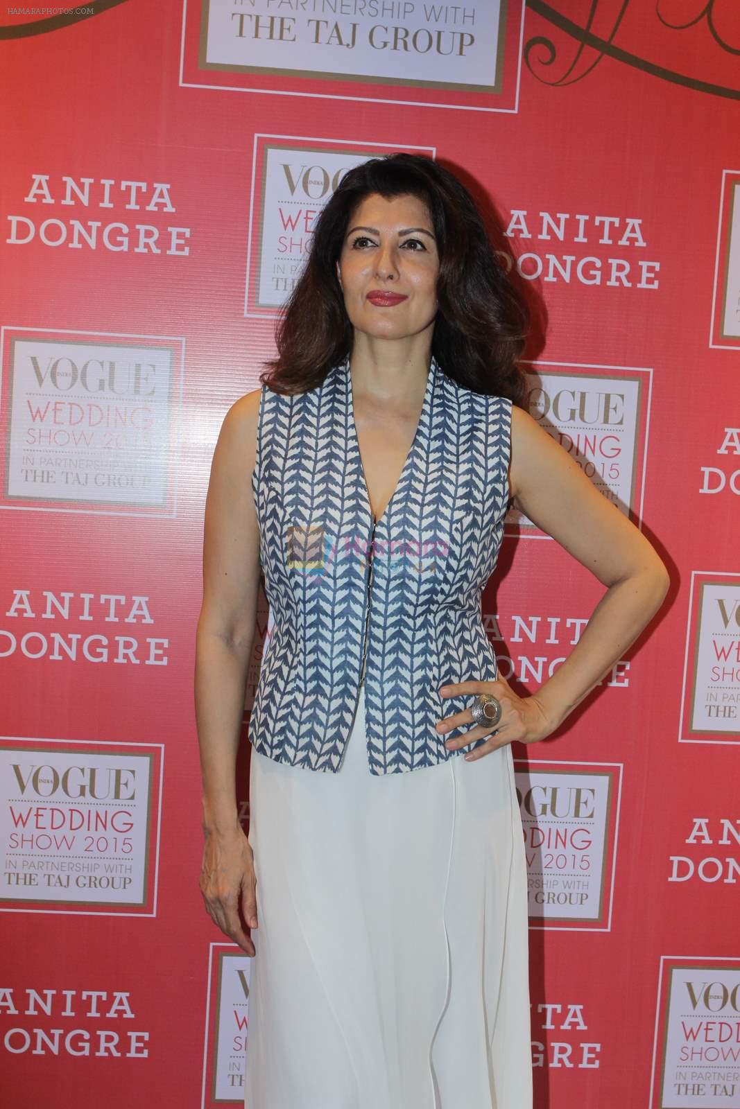 Sangeeta Bijlani at Anita Dongre and Vogue Wedding show preview in Khar on 3rd July 2015