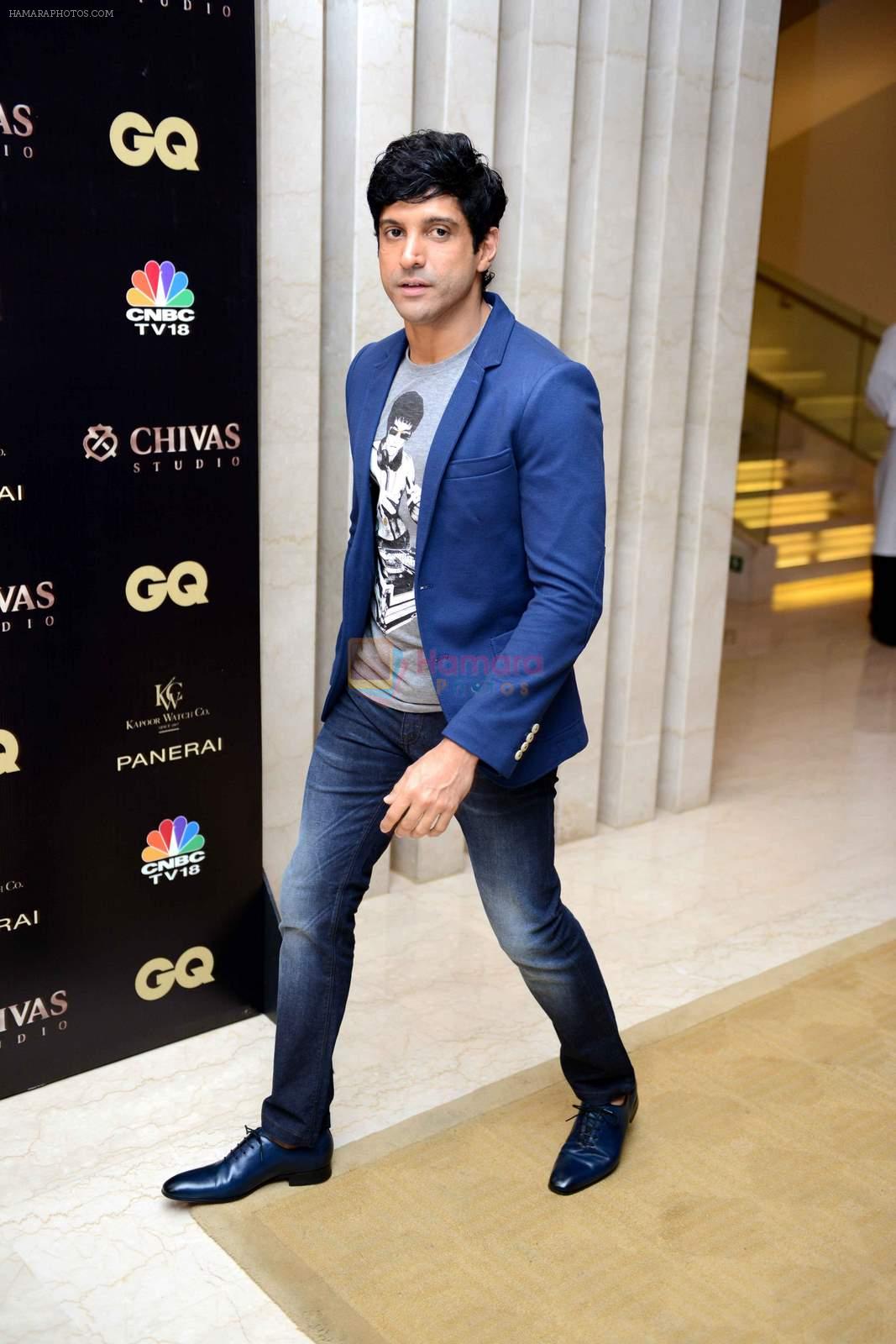 Farhan Akhtar at GQ THE 50 Most Influential Young Indians event in Gurgaon on 3rd July 2015