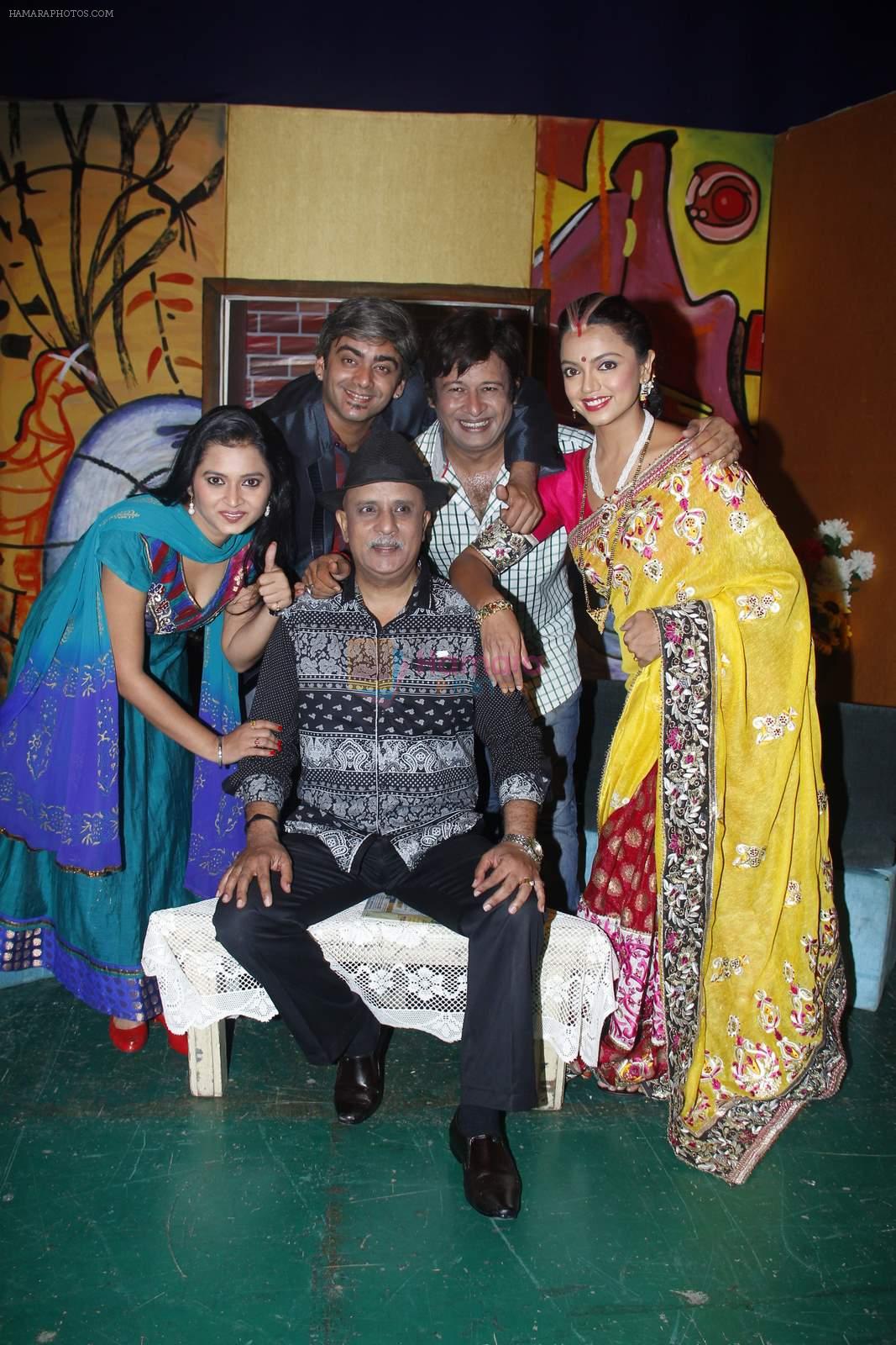 Rajesh Puri at Sab Golmaal Play premiere in Rangsharda on 5th July 2015