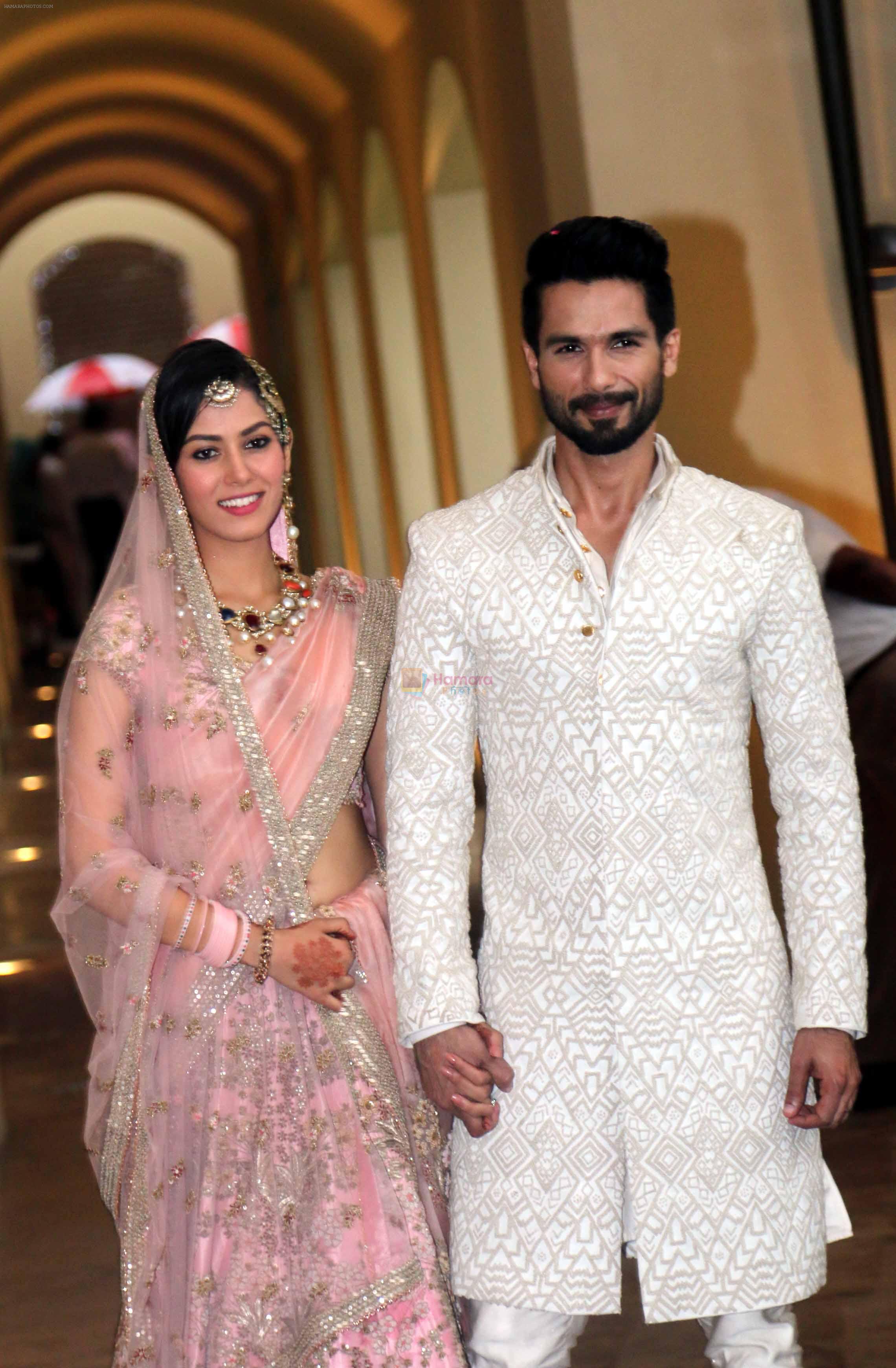 Shahid Kapoor and Mira Wedding on 7th July 2015