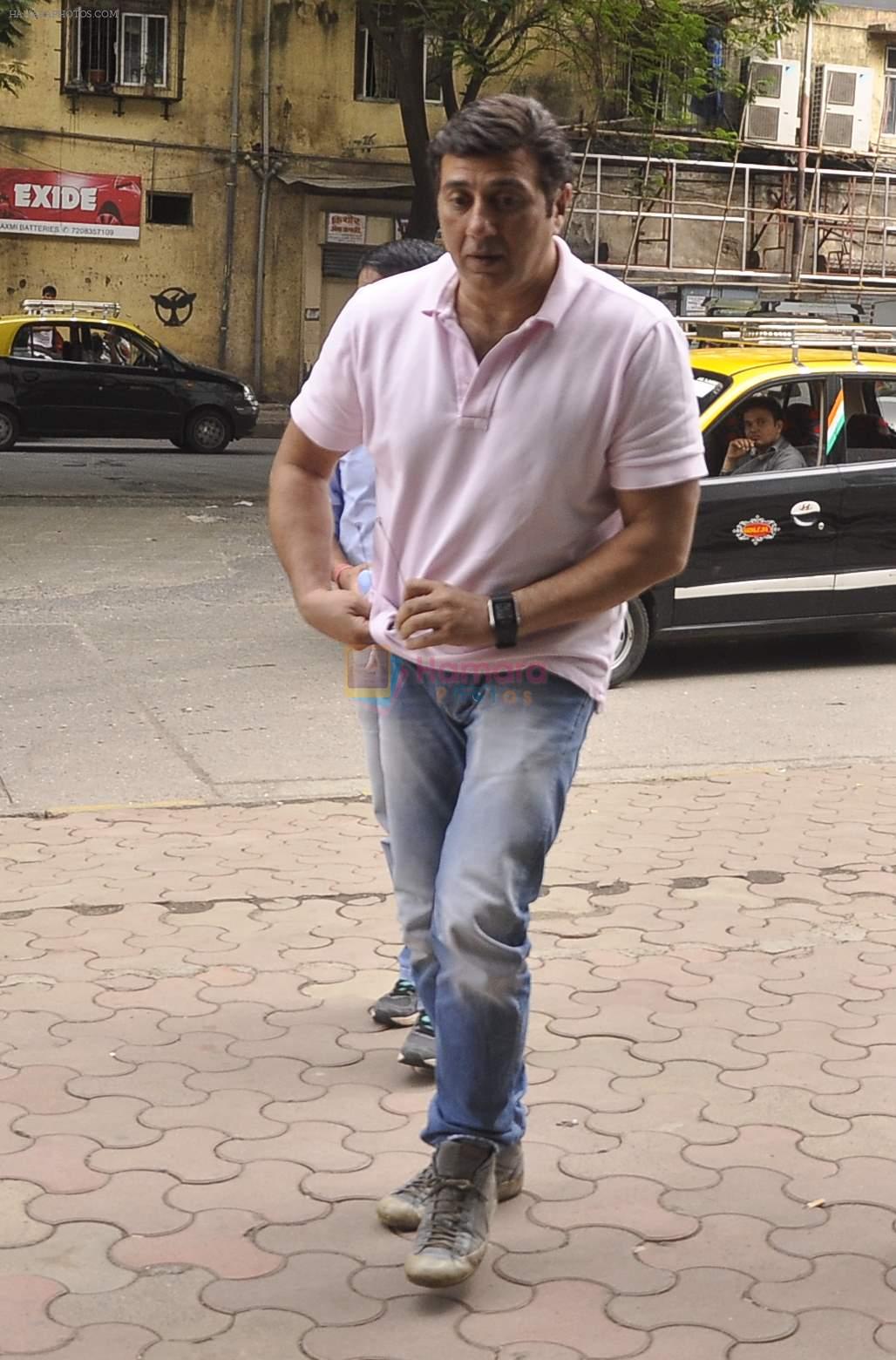 Sunny Deol snapped in Parel on 7th July 2015
