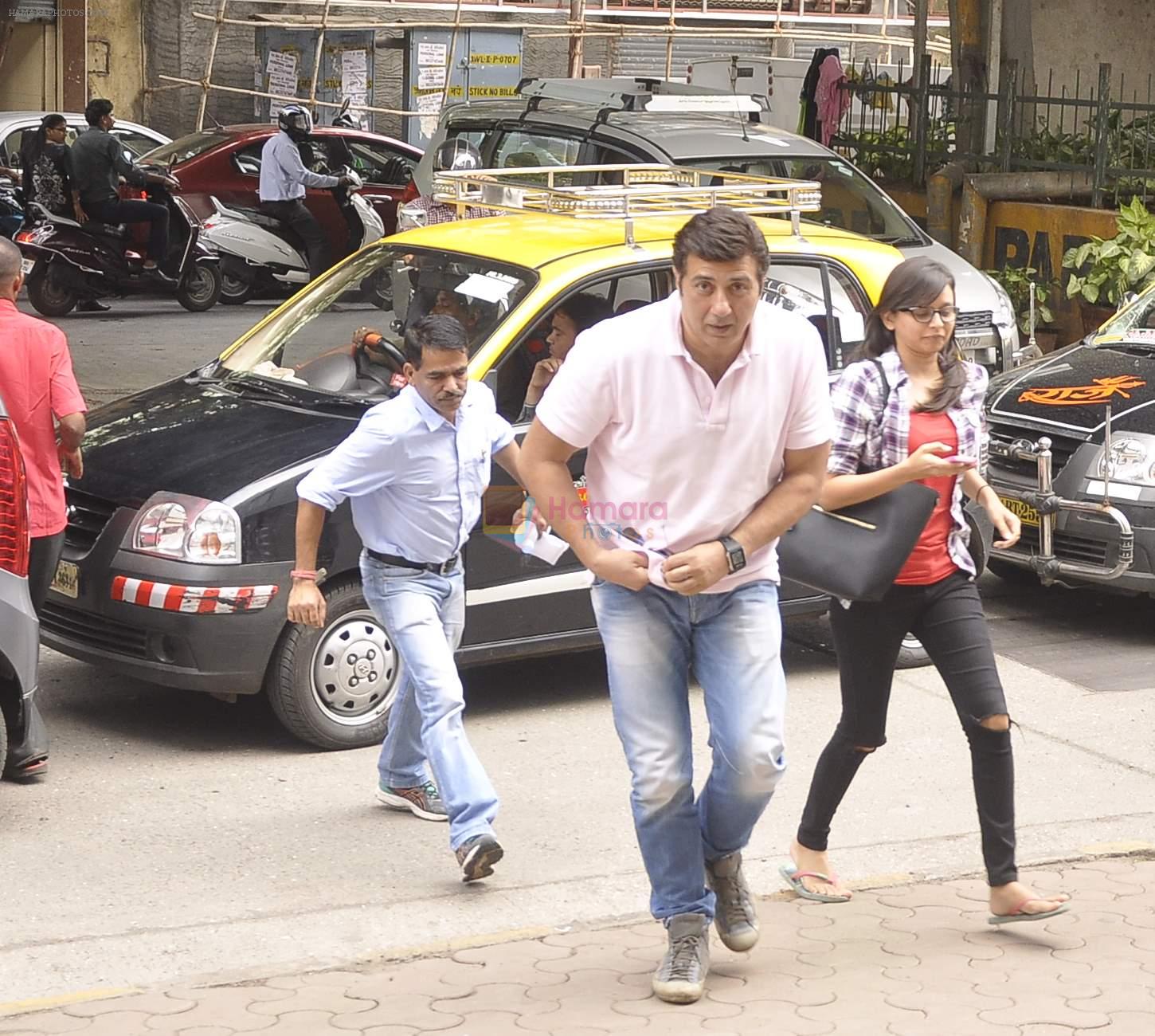 Sunny Deol snapped in Parel on 7th July 2015