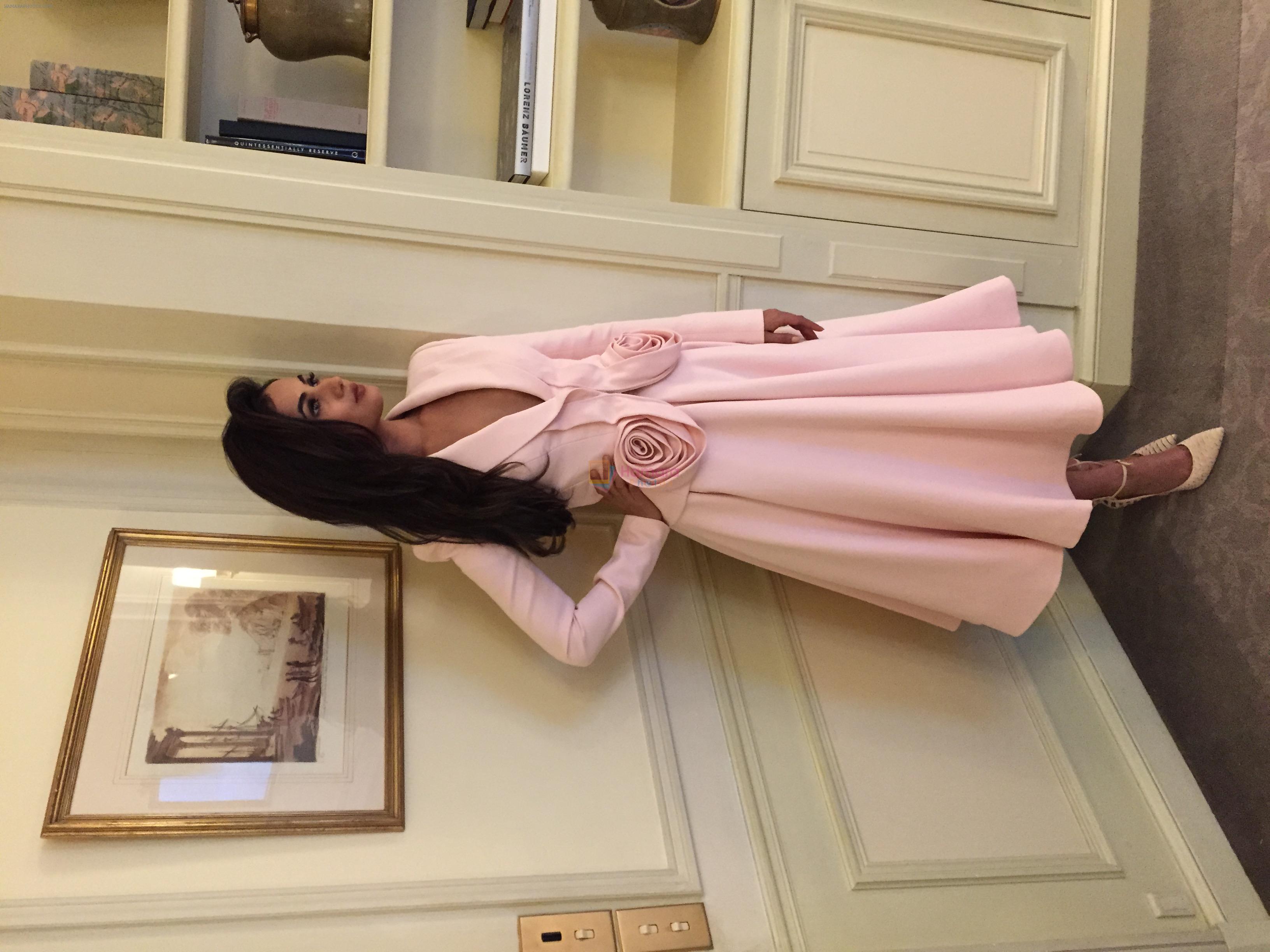 Sonal Chauhan on Paris couture show on 8th July 2015