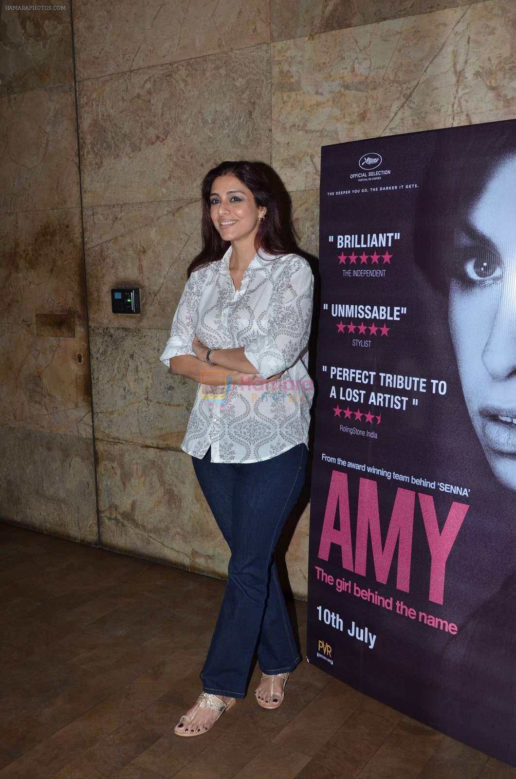 Tabu at Amy Screening in Lightbox on 9th July 2015