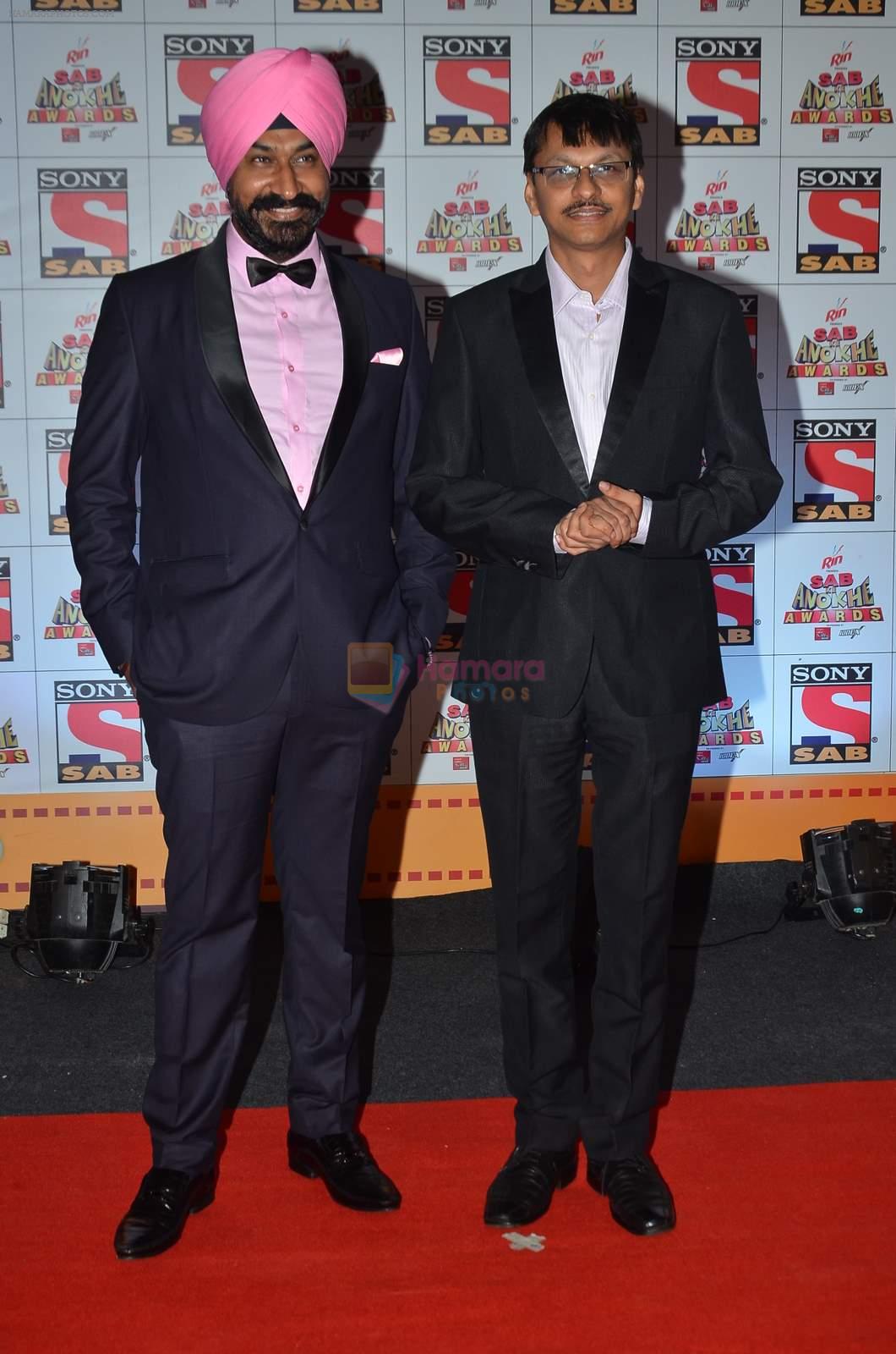 at SAB Ke Anokhe Awards in Filmcity on 9th july 2015