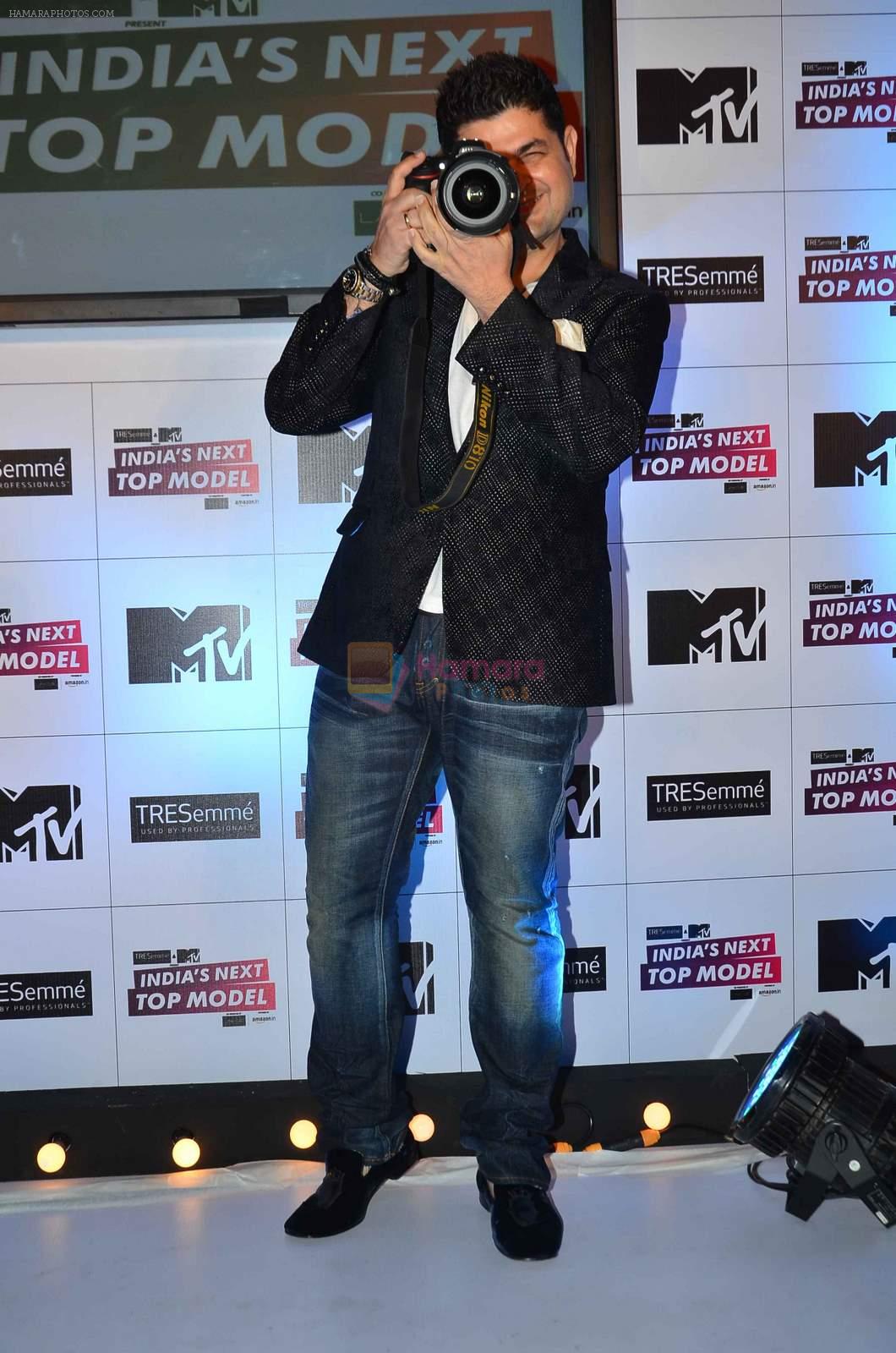 Dabboo Ratnani at MTV India's Next top model press meet in F Bar on 14th July 2015