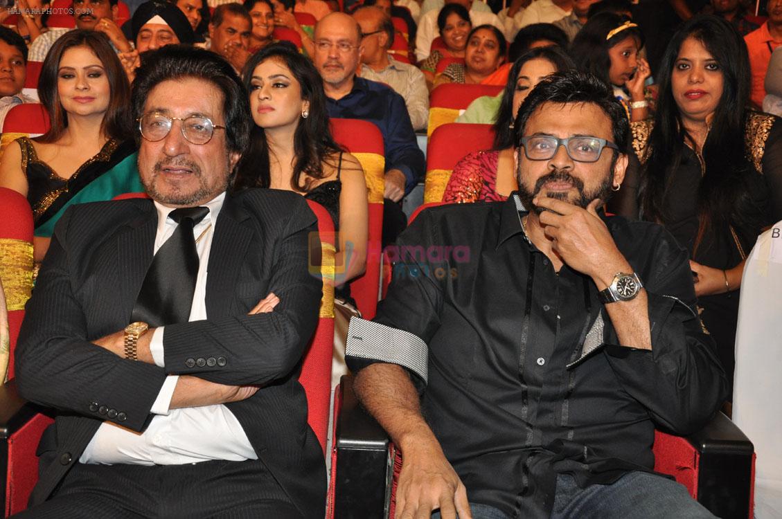 Shakti kapoor at TSR Tv9 national film awards on 18th July 2015