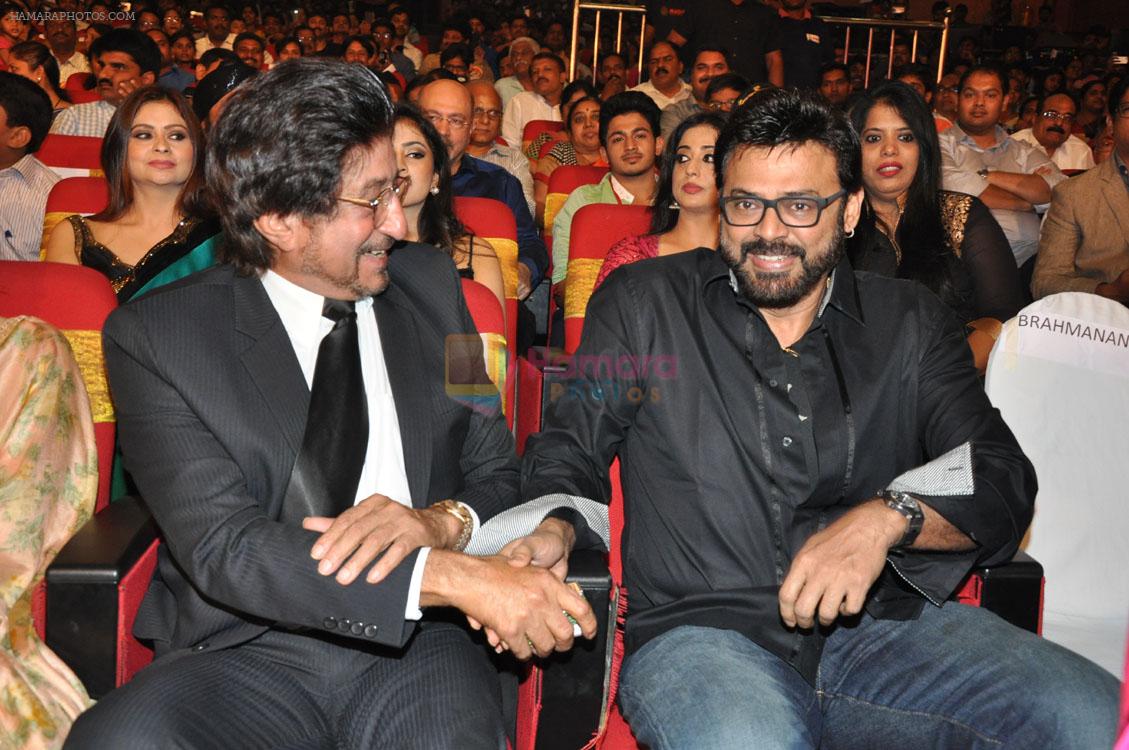 Shakti kapoor at TSR Tv9 national film awards on 18th July 2015