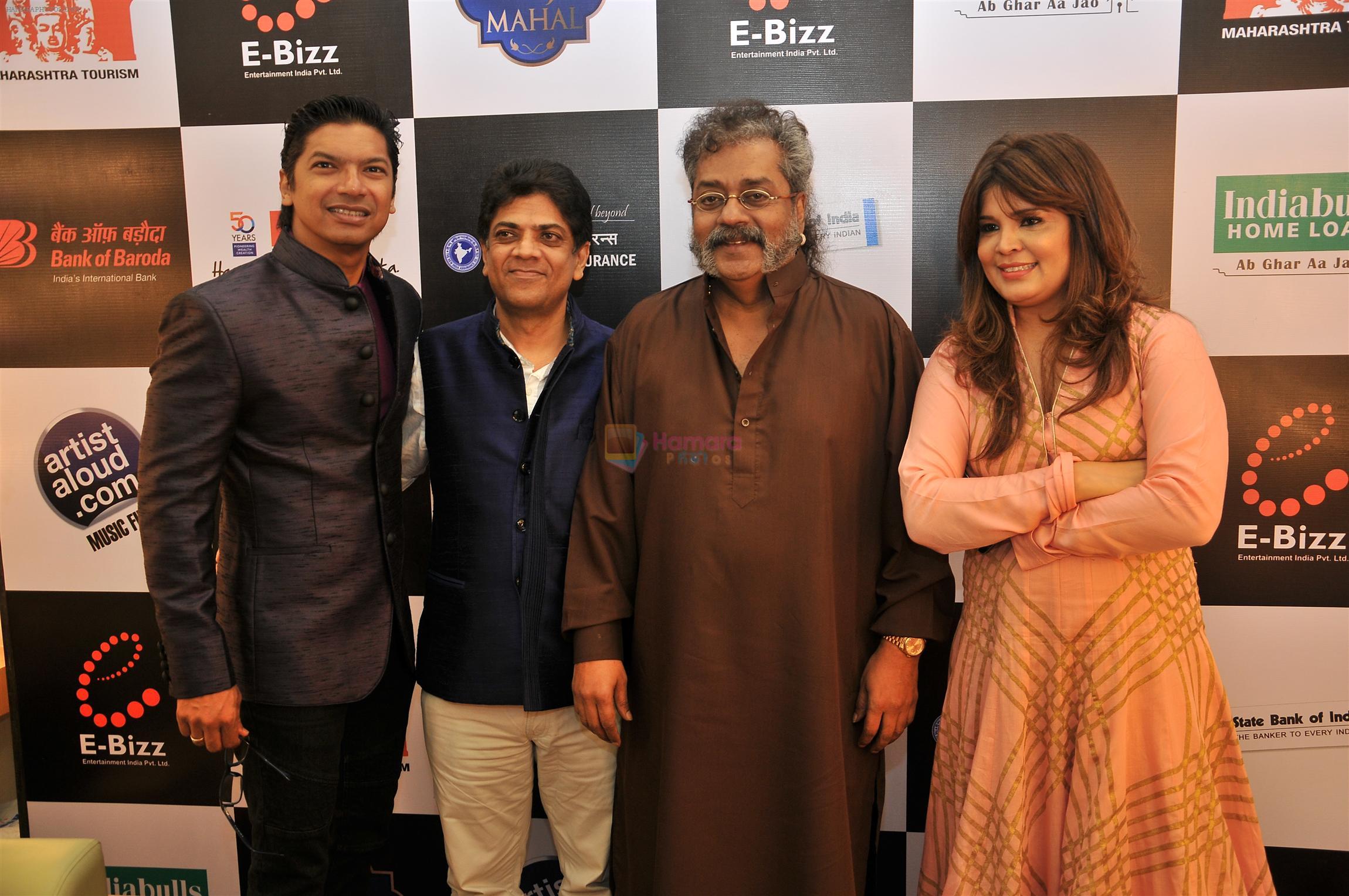 Hariharan, Javed Ali, Shaan at the Tribute to Jagjit Singh with musical concert Rehmatein in Mumbai on 18th July 2015