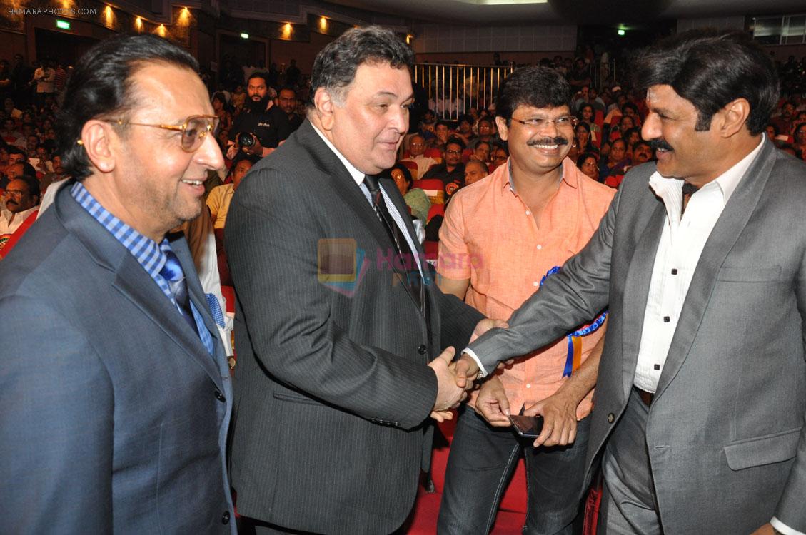 Rishi Kapoor, Gulshan Grover at TSR Tv9 national film awards on 18th July 2015