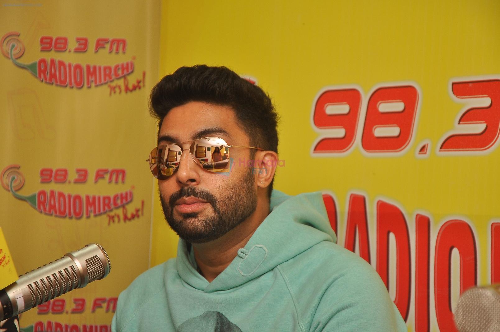 Abhishek Bachchan at Radio Mirchi studio for promotion of their film All is well on 20th july 2015