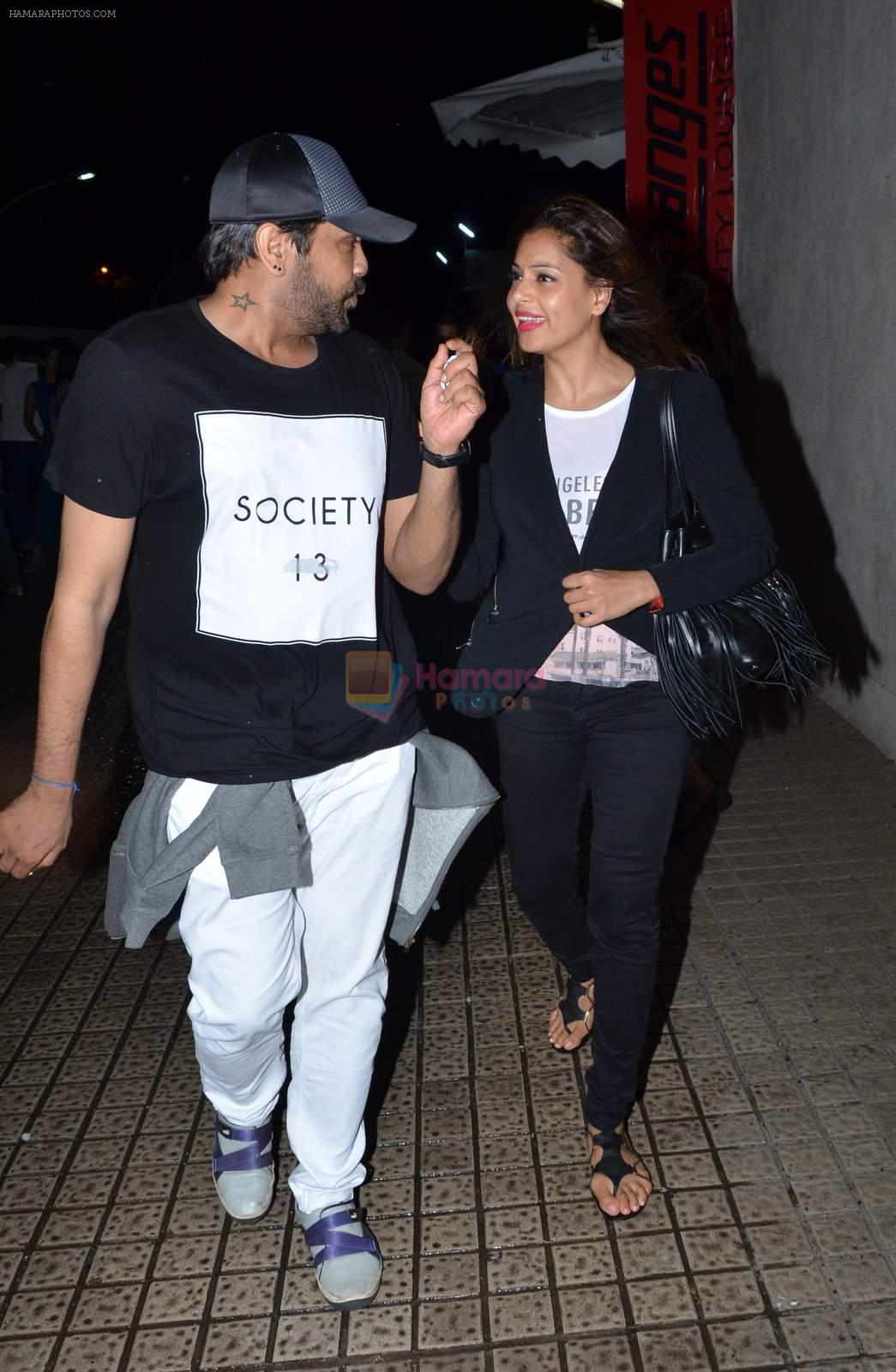 Bipasha Basu, Rocky S snapped in PVR on 20th July 2015