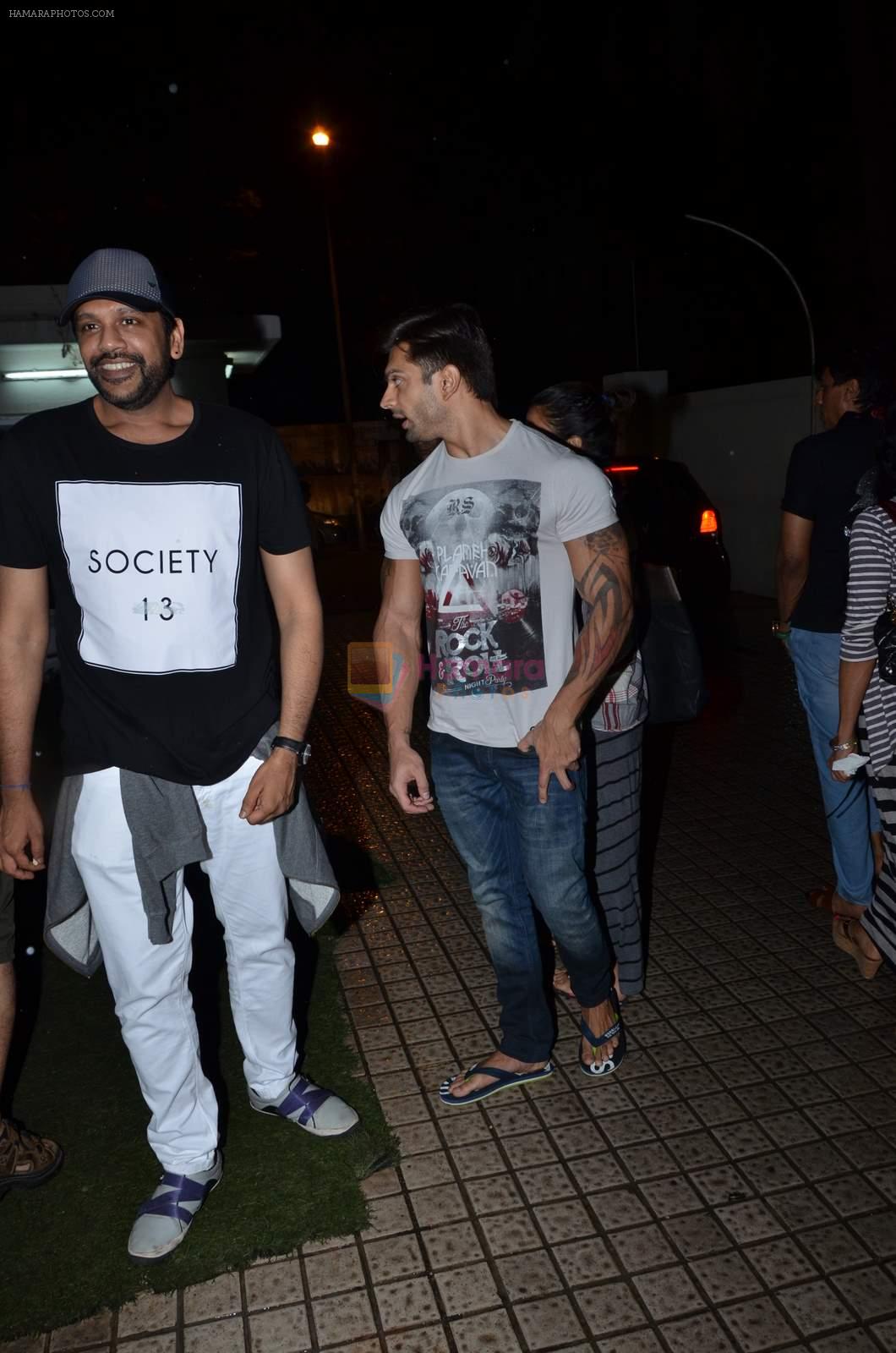Rocky S and Karan Grover snapped in PVR on 20th July 2015