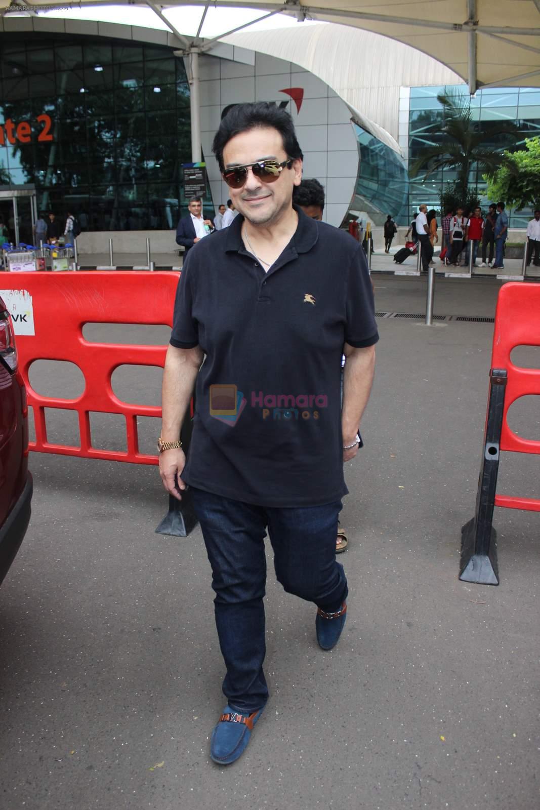 Adnan Sami snapped at Mumbai, airport on 20th July 2015