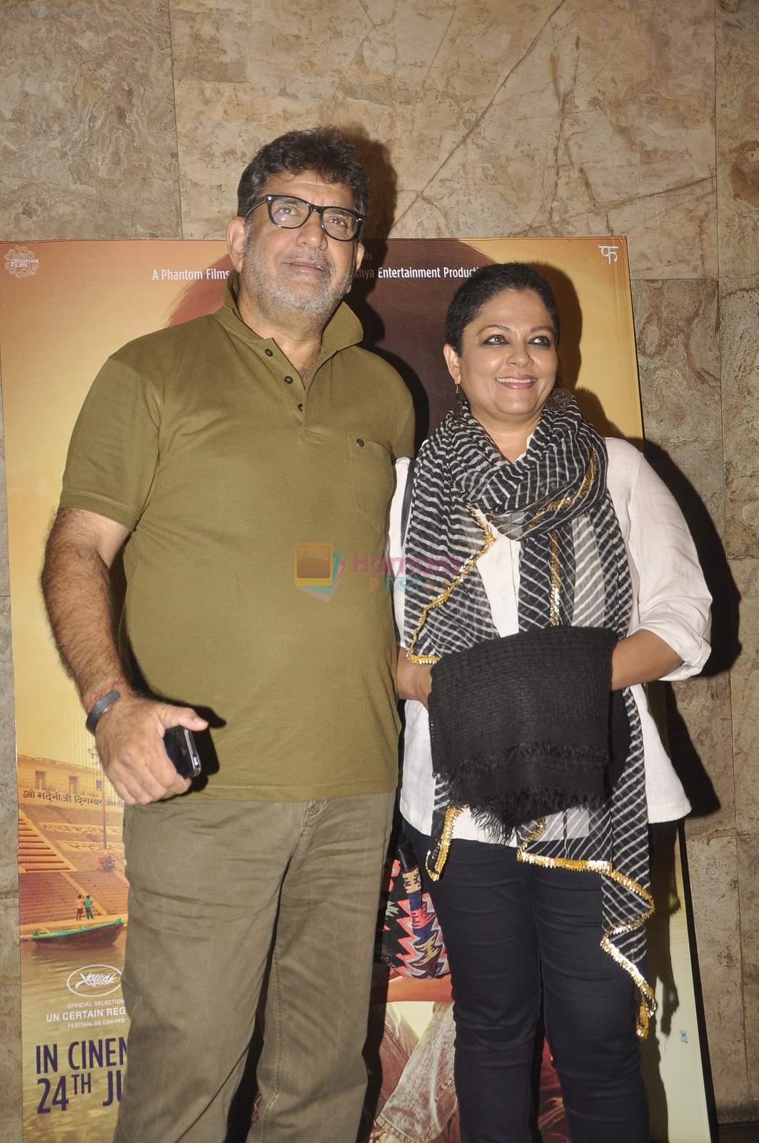 Tanvi Azmi at Masaan screening in Lightbox on 20th July 2015