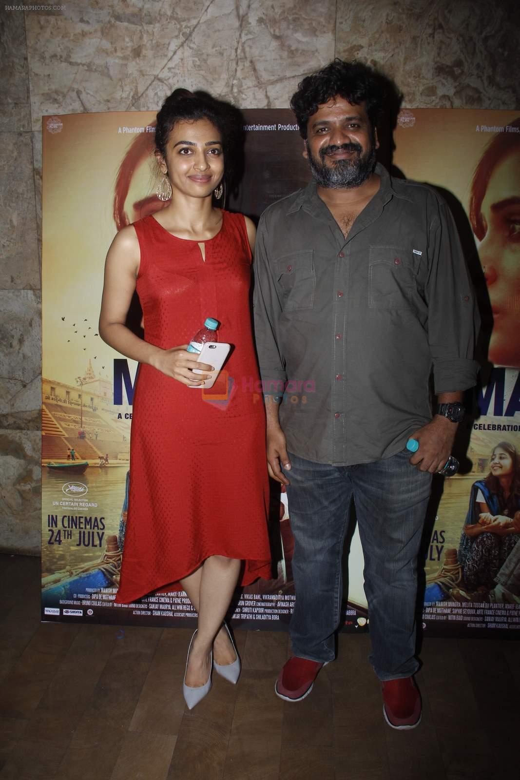 Radhika Apte at Masaan screening in Lightbox, Mumbai on 21st July 2015