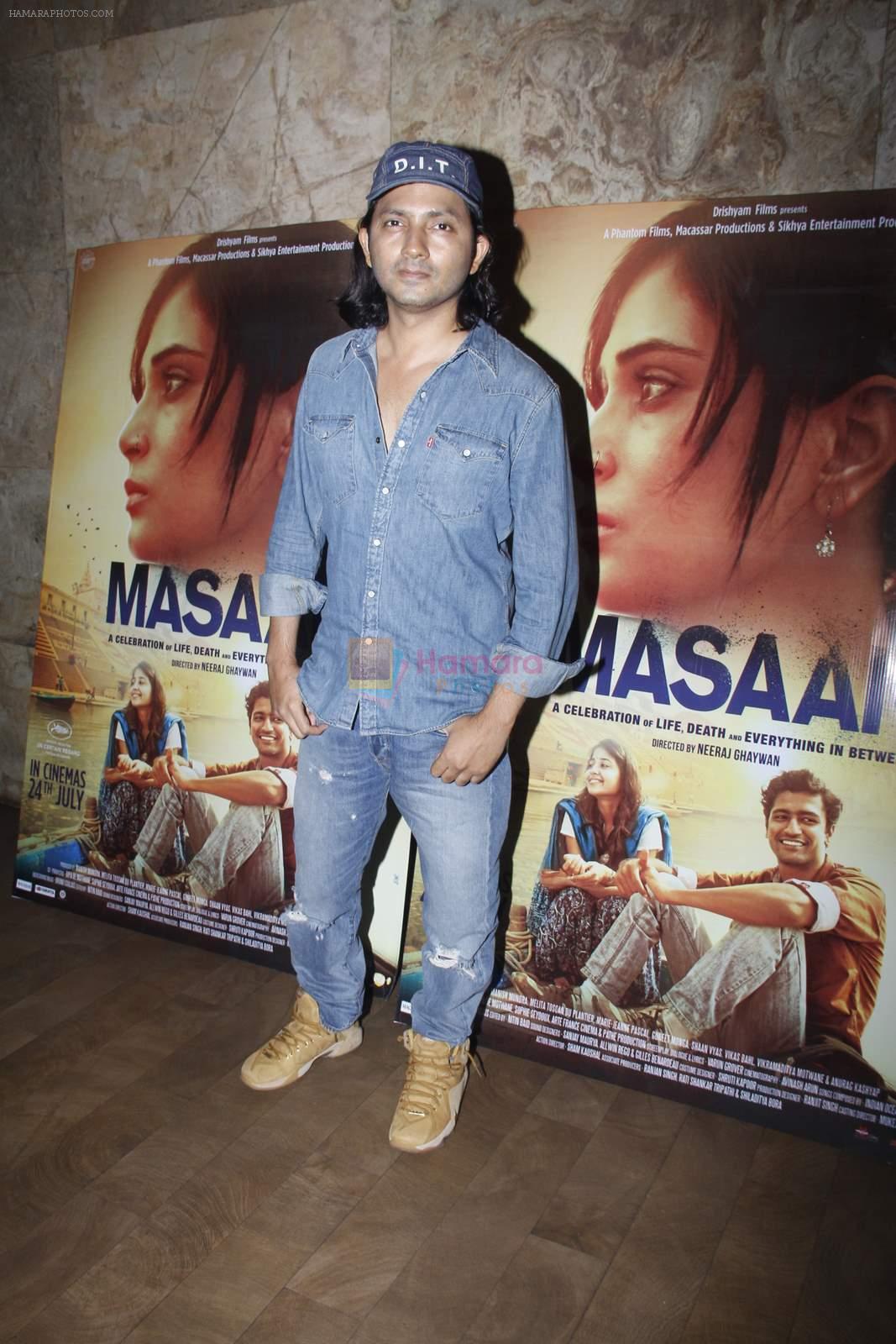 Shirish Kunder at Masaan screening in Lightbox, Mumbai on 21st July 2015
