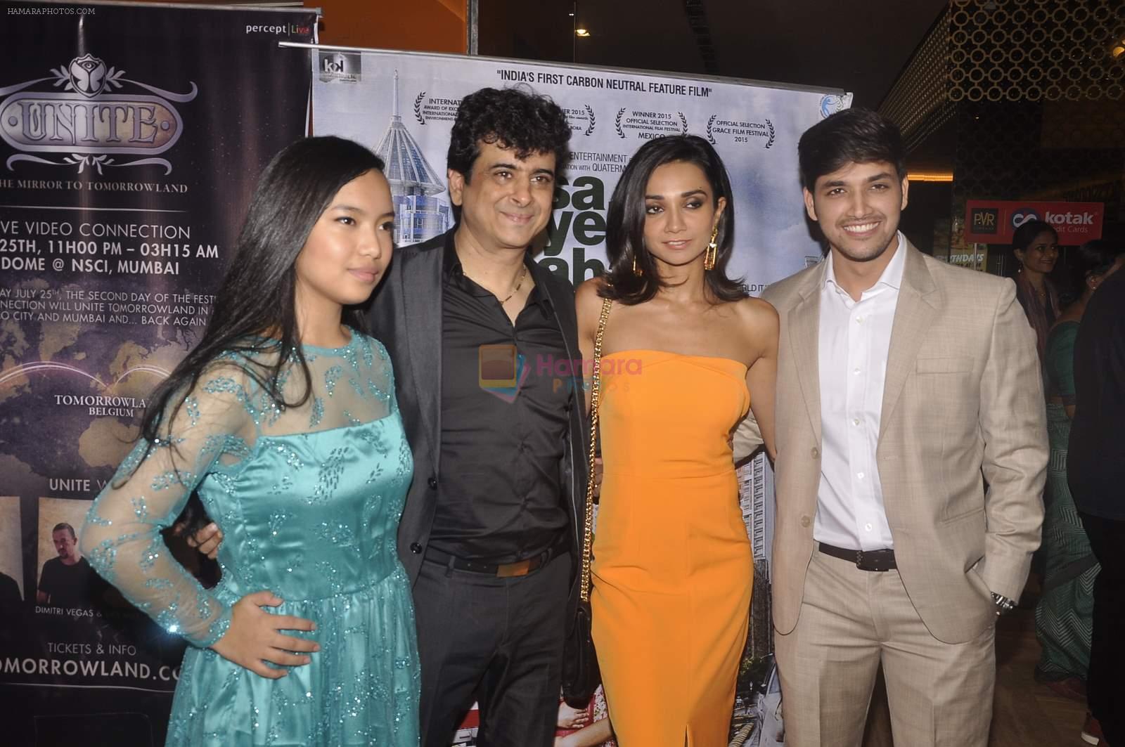 Kymsleen Kholie, Ira Dubey at the Premiere of Aisa Yeh Jahaan in PVR on 23rd July 2015