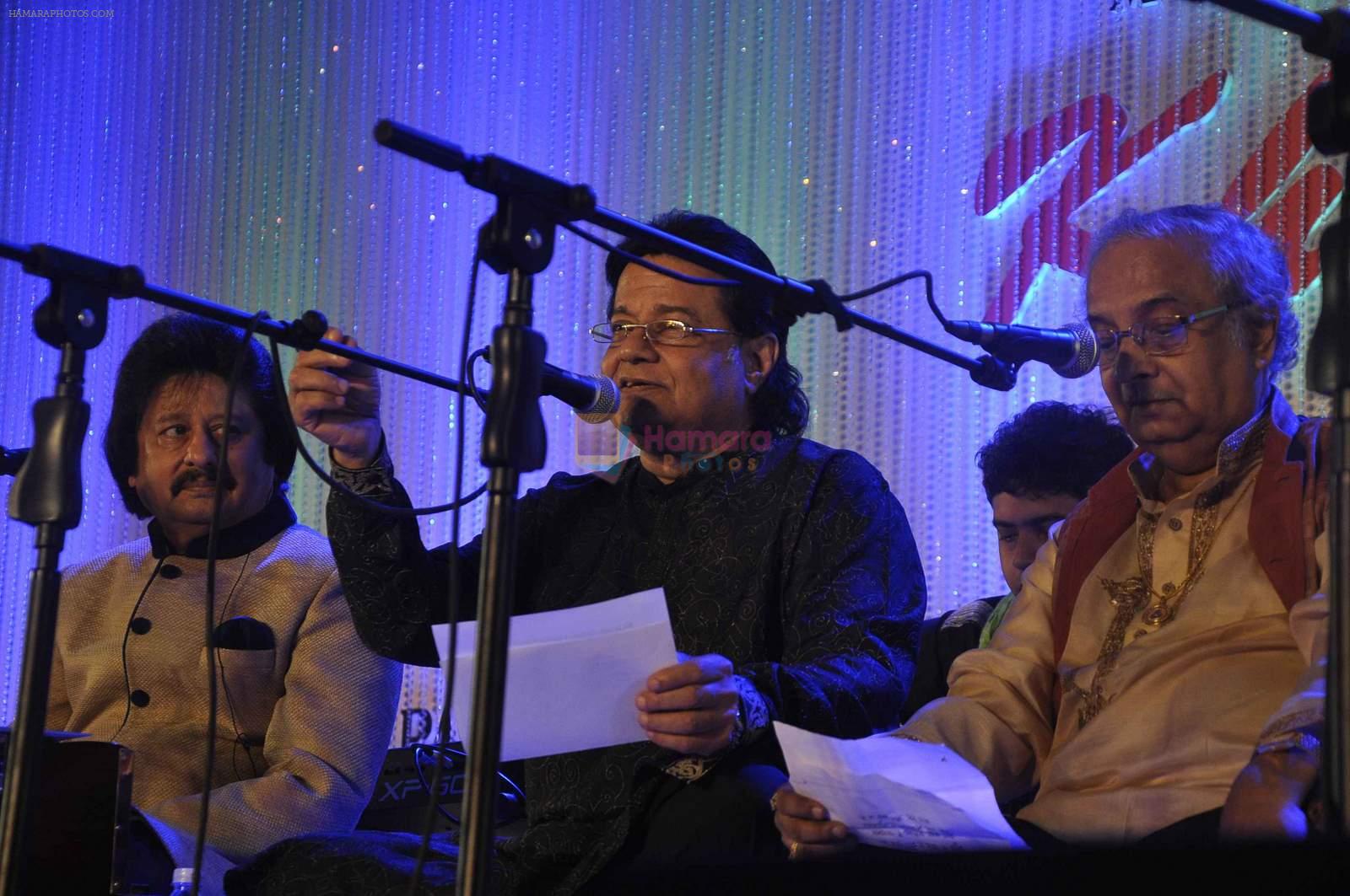 Anup Jalota at Khazana ghazal festival in Mumbai on 24th July 2015