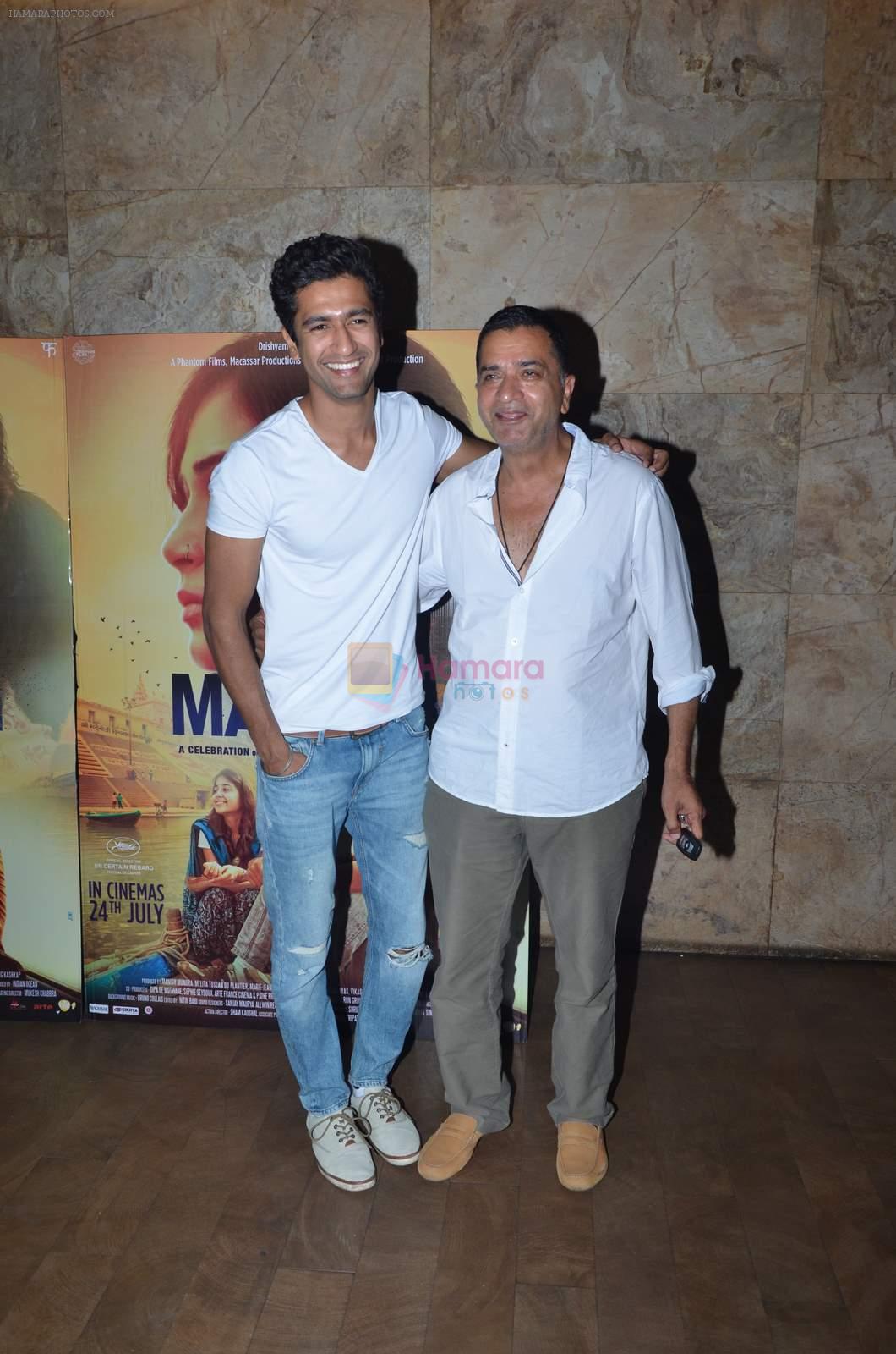 Vicky Kaushal at Masaan screening for Aamir Khan in Mumbai on 26th July 2015