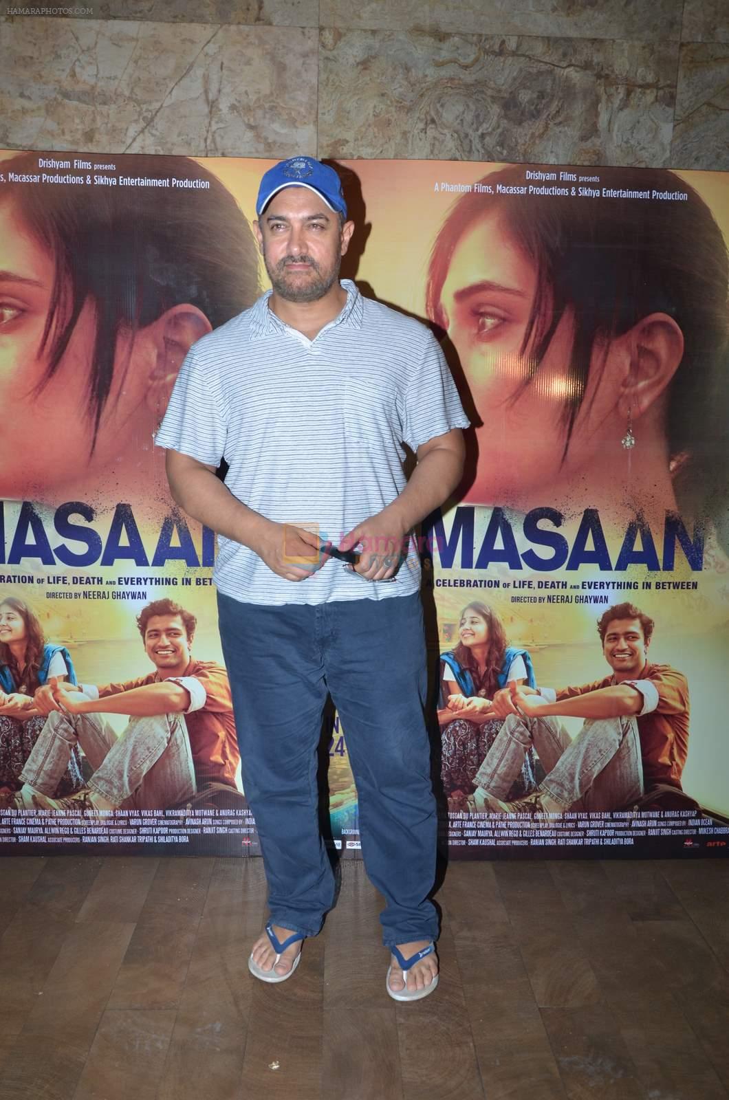 Aamir Khan at Masaan screening for Aamir Khan in Mumbai on 26th July 2015