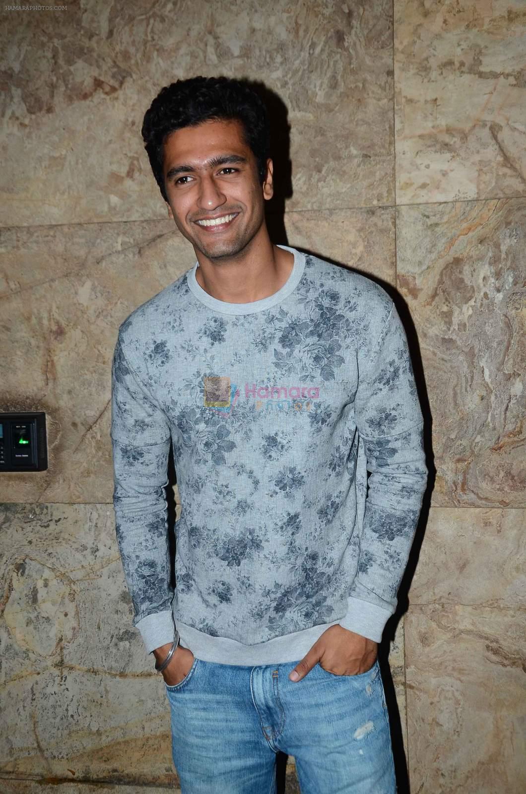 Vicky Kaushal at Masaan screening in Lightbox  on 27th July 2015