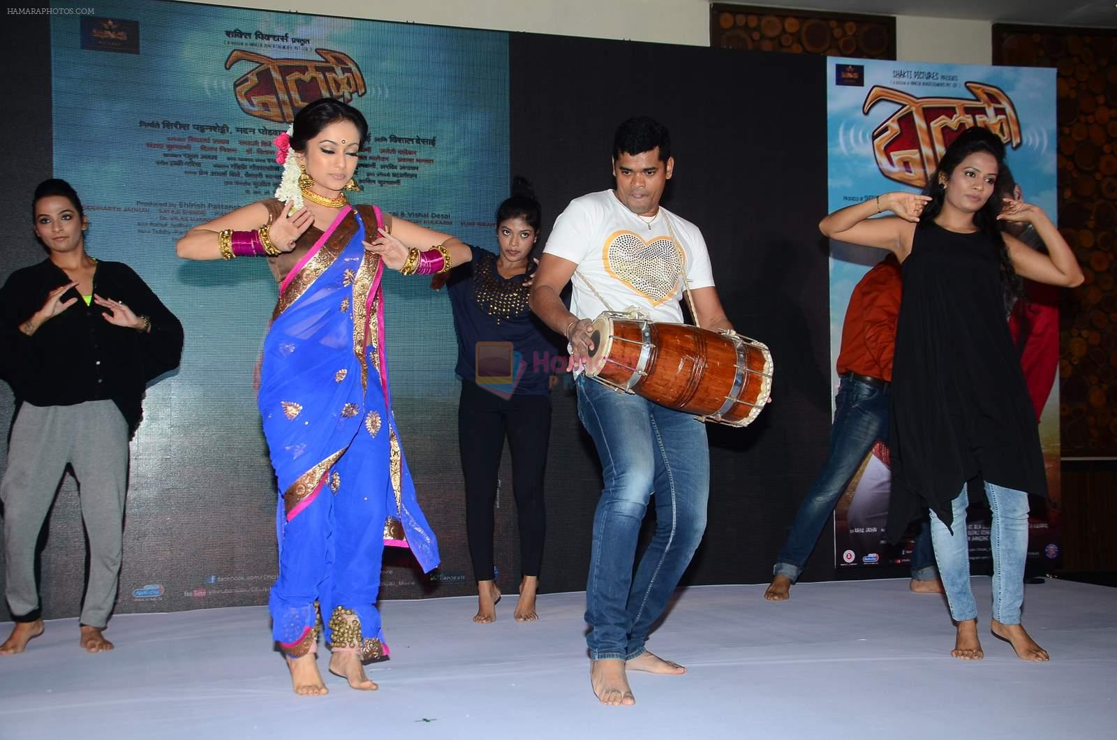 Siddarth Jadhav at the Music launch of film Dholki on 29th July 2015