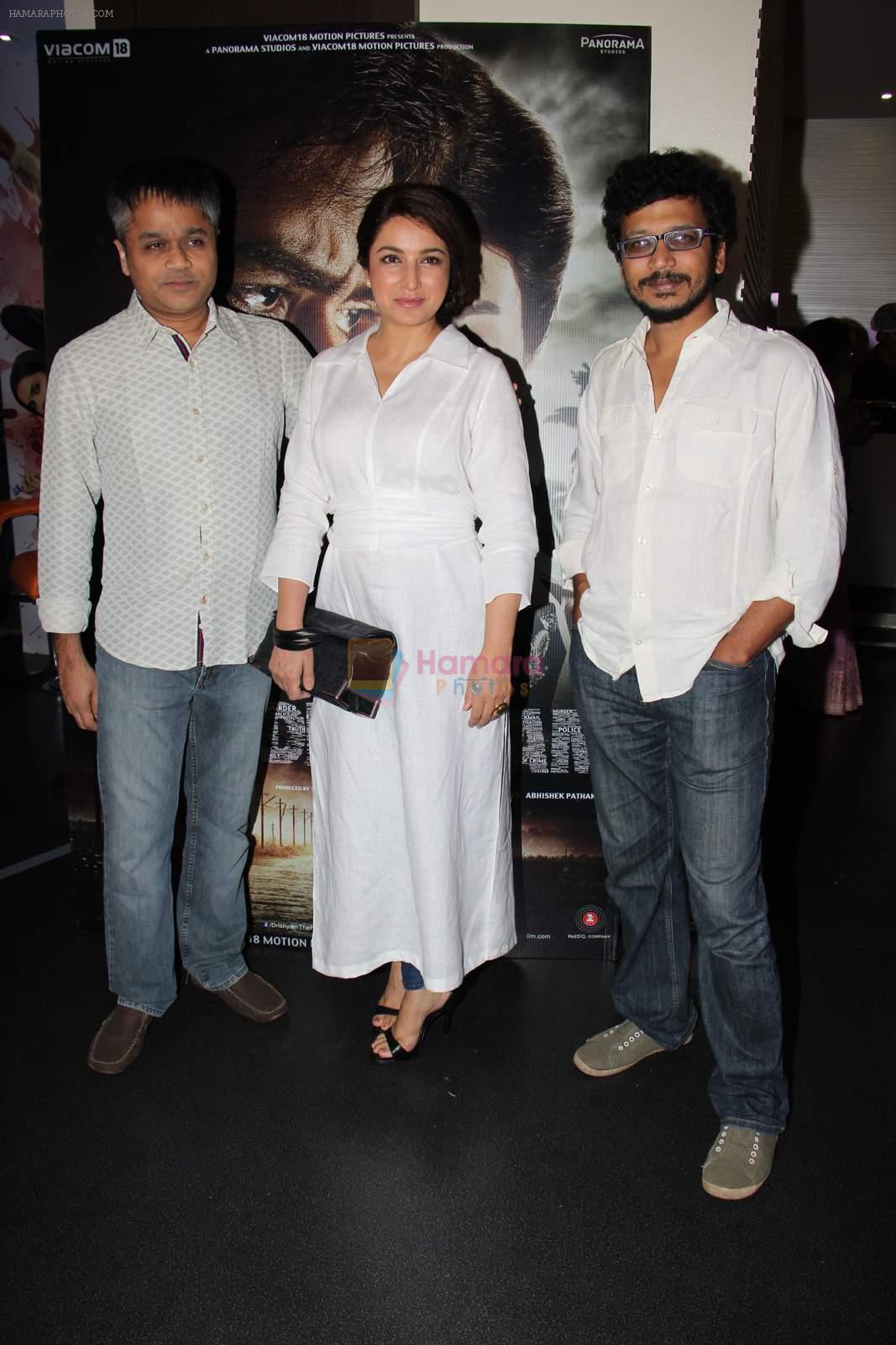 Tisca Chopra at Drishyam screening in Fun Republic on 28th July 2015