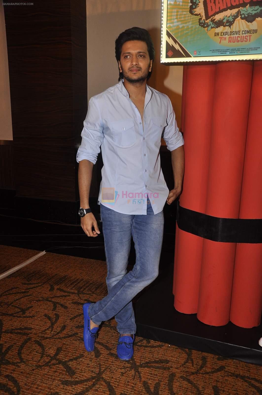 Riteish Deshmukh at Bangistan promotions in J W Marriott on 31st July 2015
