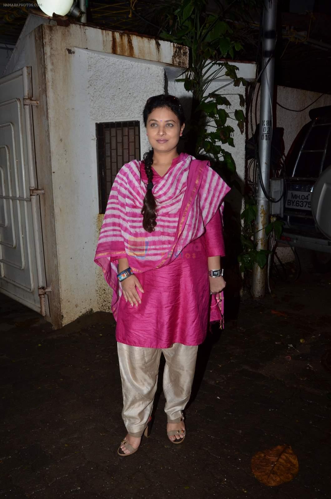 Sharbani Mukherjee at Drishyam screening at Sunny Super Sound on 30th July 2015