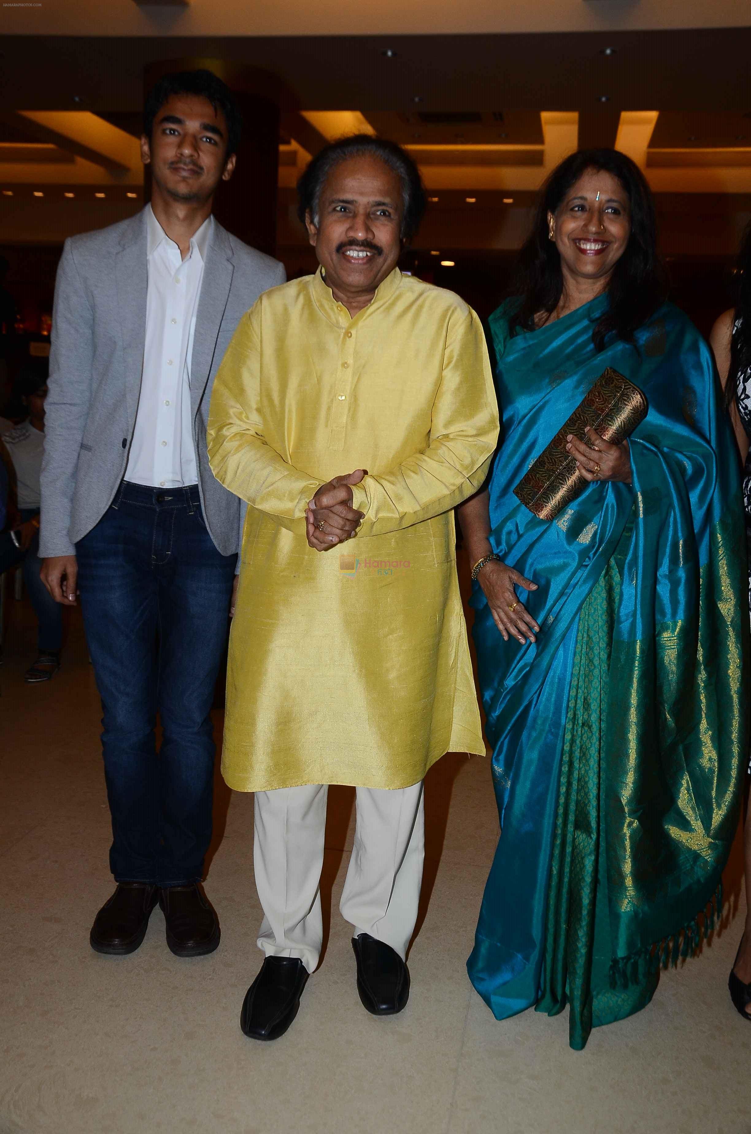 Kavita Krishnamurthy, L. Subramaniam at the music launch of Gour Hari Dastaan on 31st July 2015