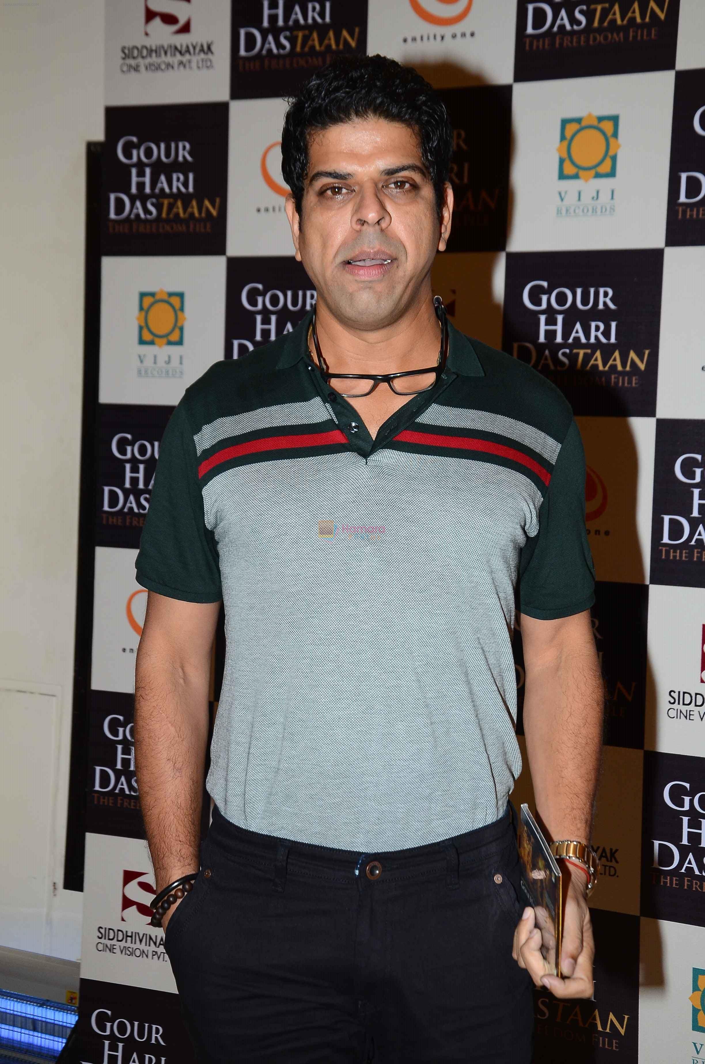 Murli Sharma at the music launch of Gour Hari Dastaan on 31st July 2015
