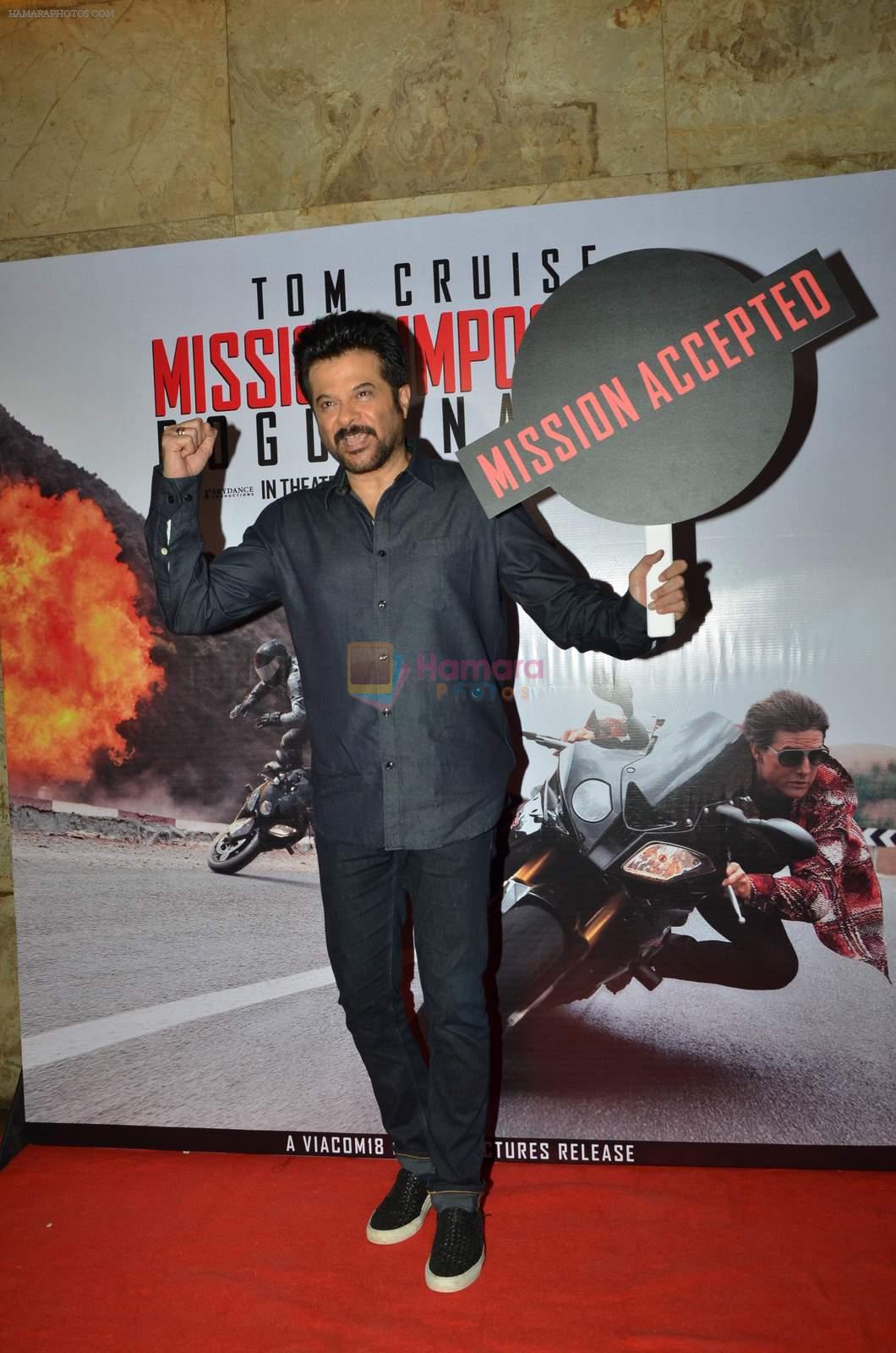 Anil Kapoor hosts a special screening of Mission Impossible 5 in Lightbox on 1st Aug 2015