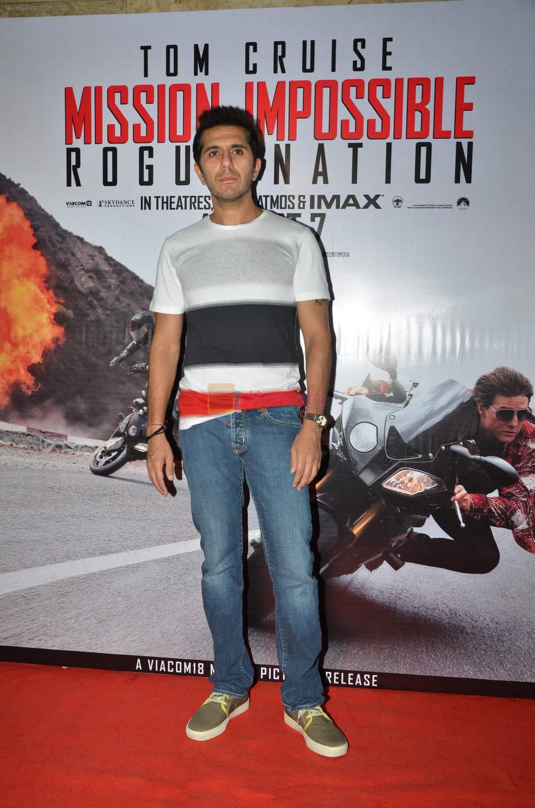 Ritesh Sidhwani at a special screening of Mission Impossible 5 in Lightbox on 1st Aug 2015
