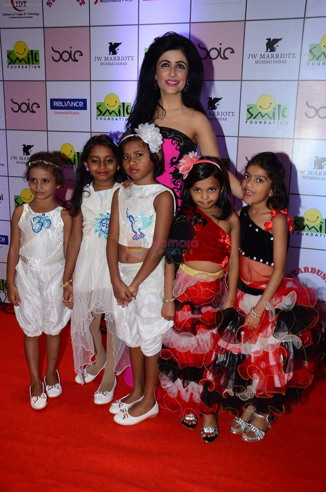 Shibani Kashyap at Smile Foundations Fashion Show Ramp for Champs, a fashion show for education of underpriveledged children on 2nd Aug 2015