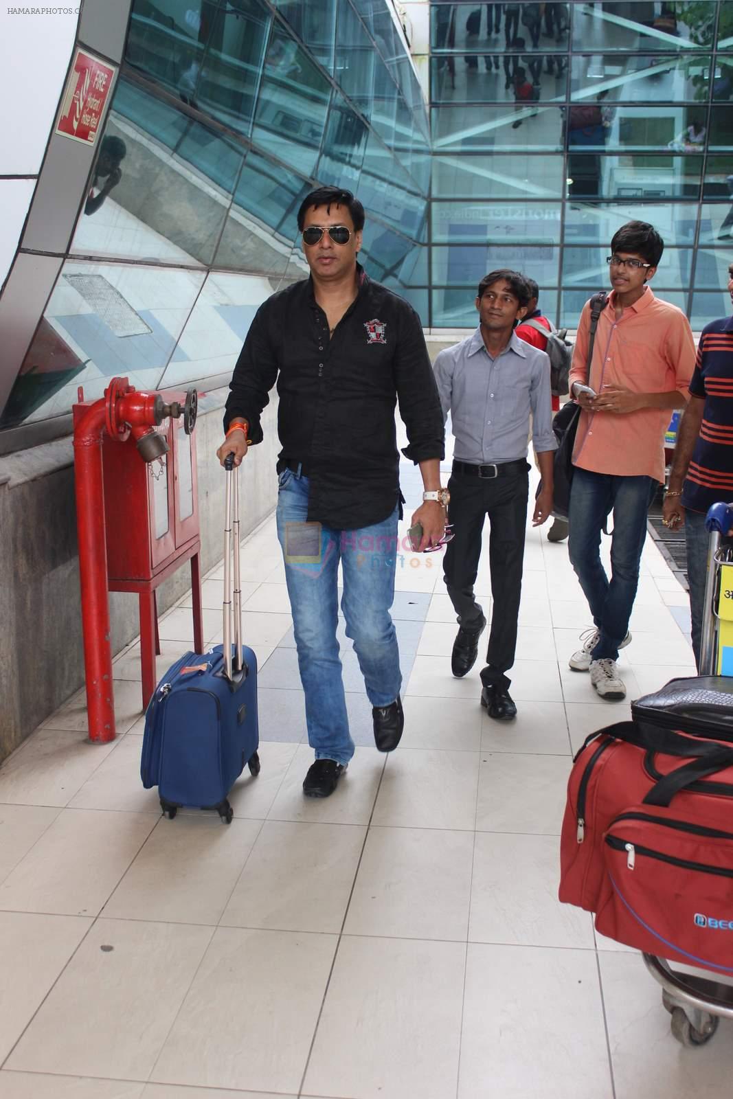 Madhur Bhandarkar snapped at Mumbai airport on 3rd Aug 2015