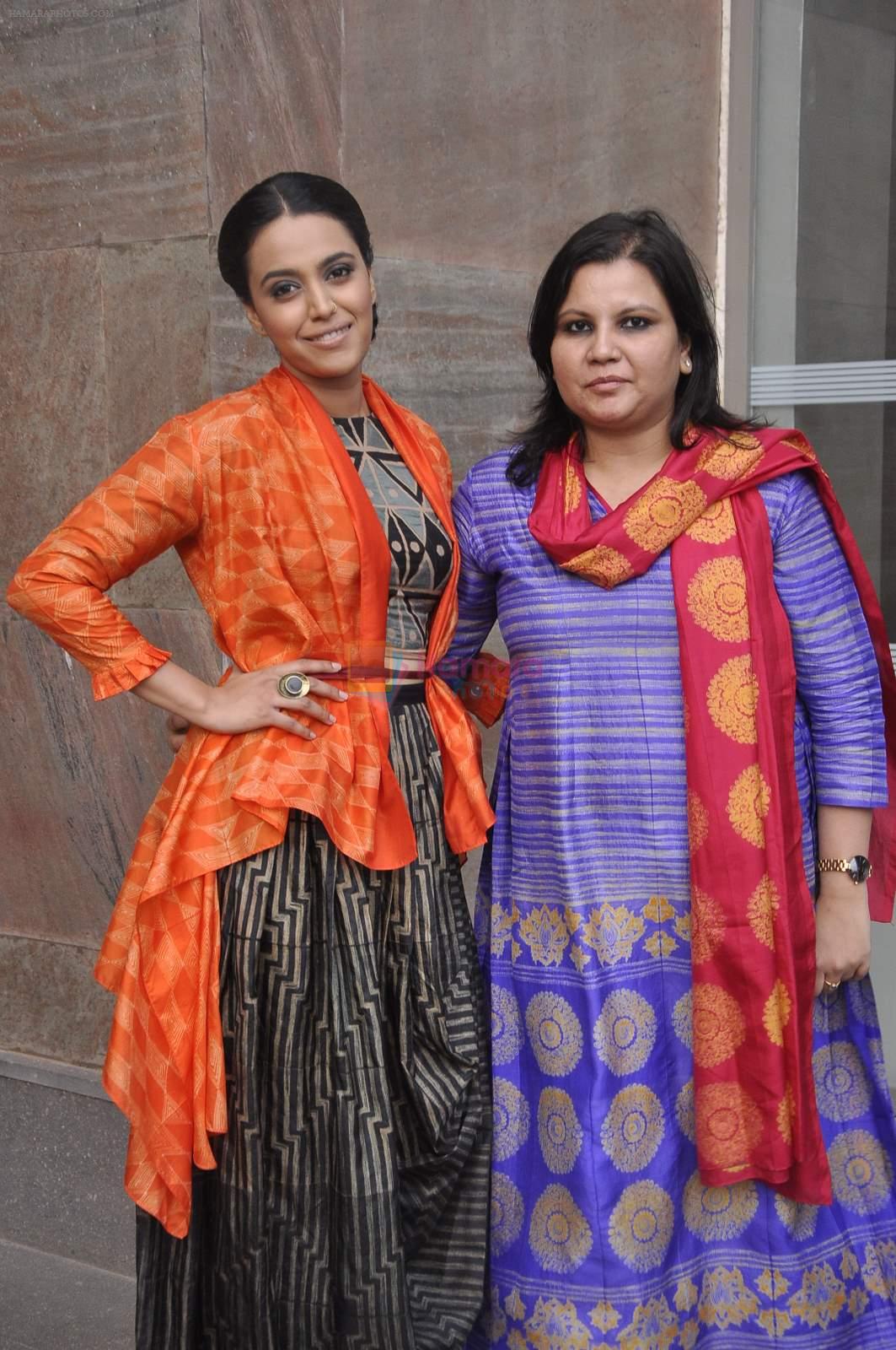 Swara Bhaskar at Lakme fashion week preview in Mumbai on 3rd Aug 2015