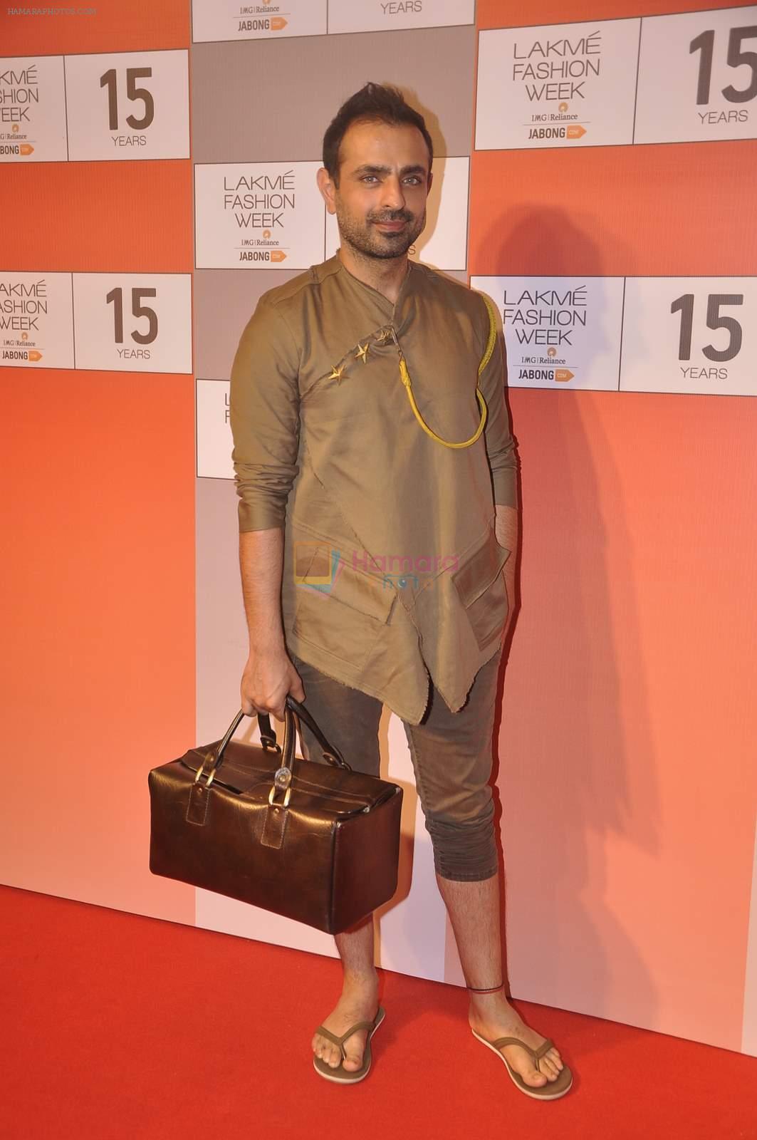 Mayank Anand at Lakme fashion week preview in Mumbai on 3rd Aug 2015
