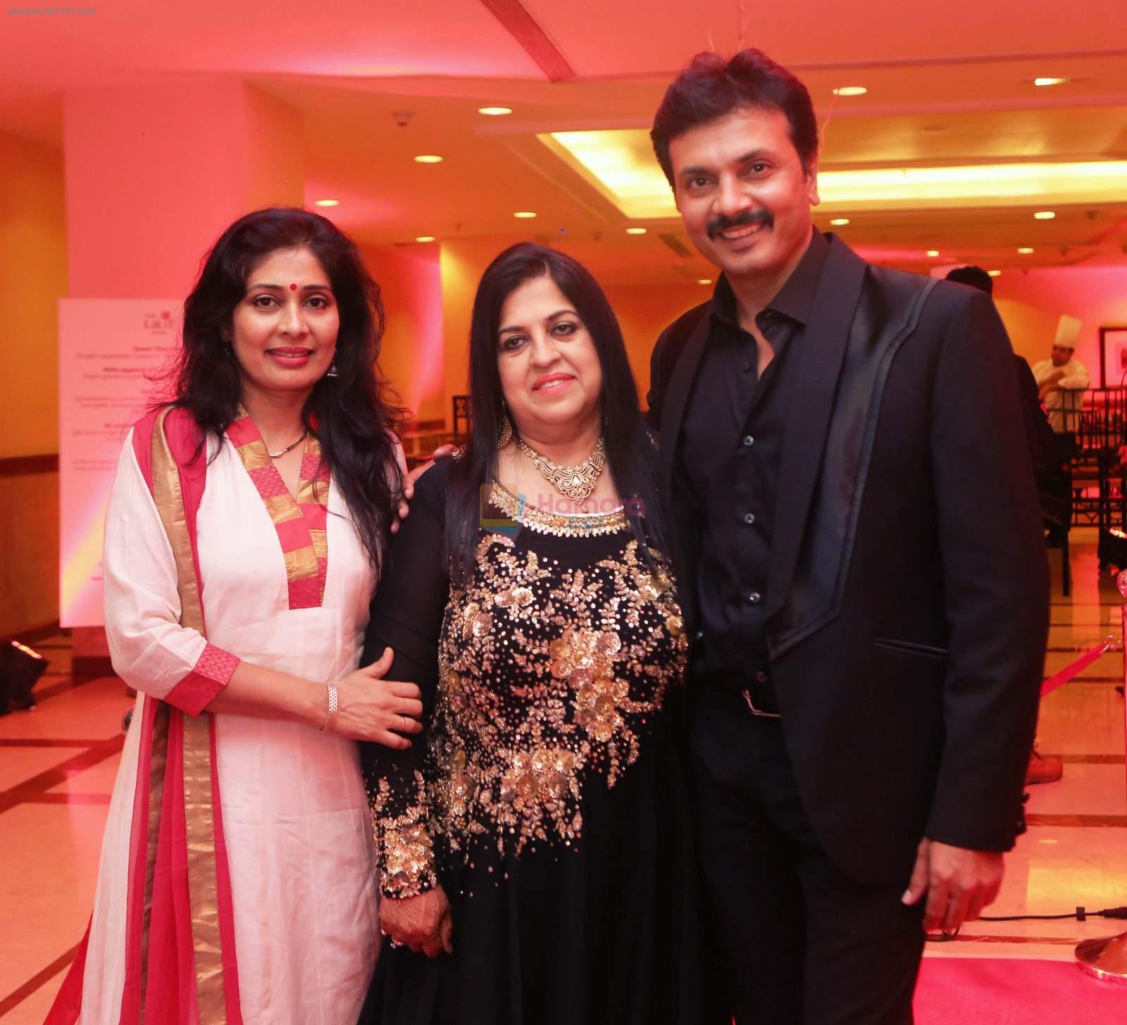 Milind Gawli Marathi star with Anita Israni at Luv Isranis wedding wrap up party