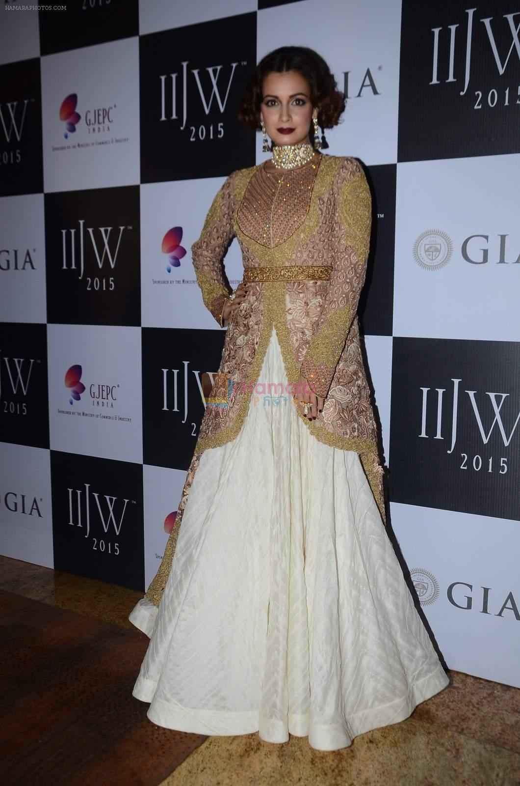 Dia Mirza on Day 3 of IIJW 2015 on 5th Aug 2015