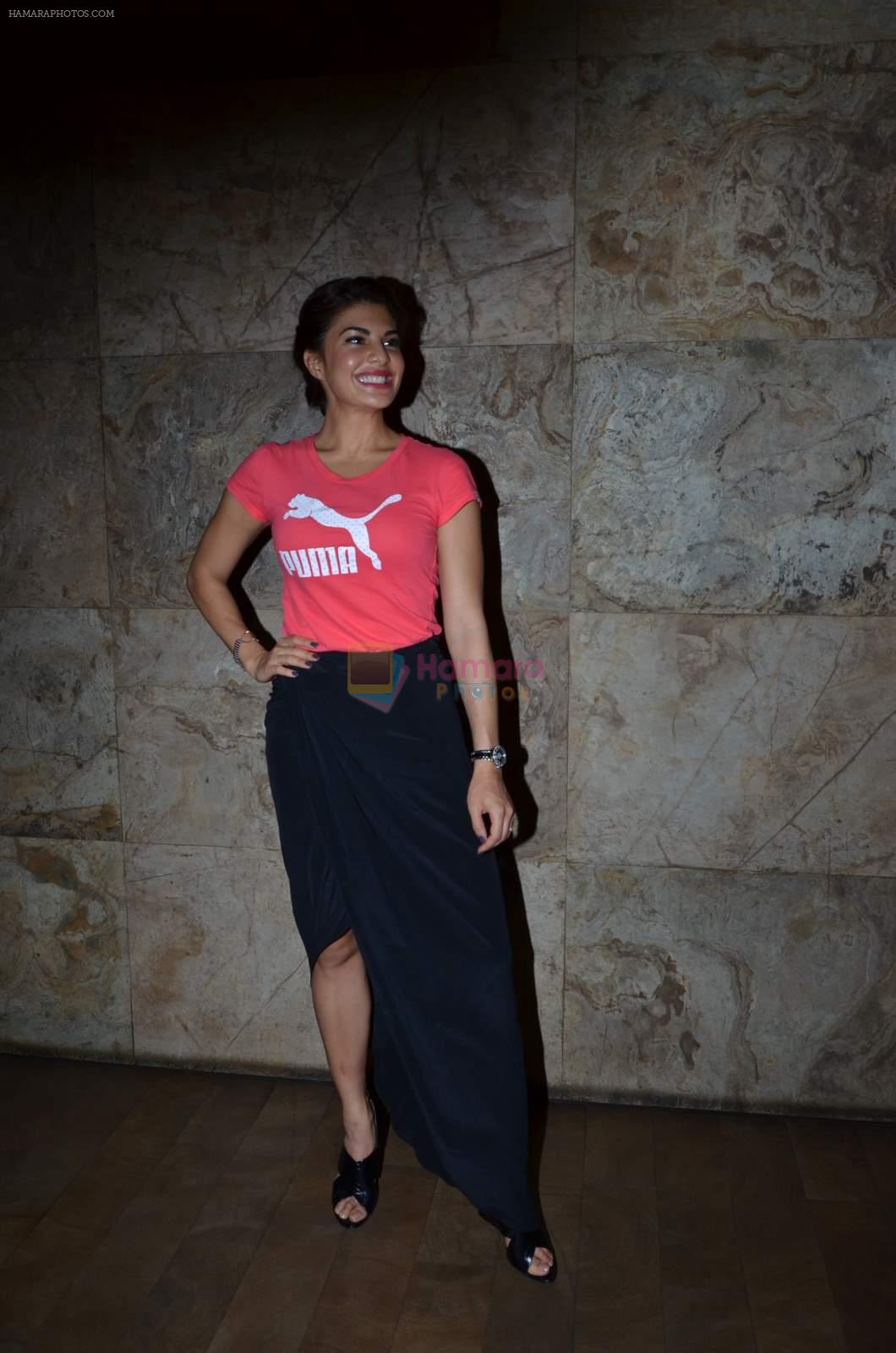 Jacqueline Fernandez at the special screening of Bangistan in Lightbox on 5th Aug 2015