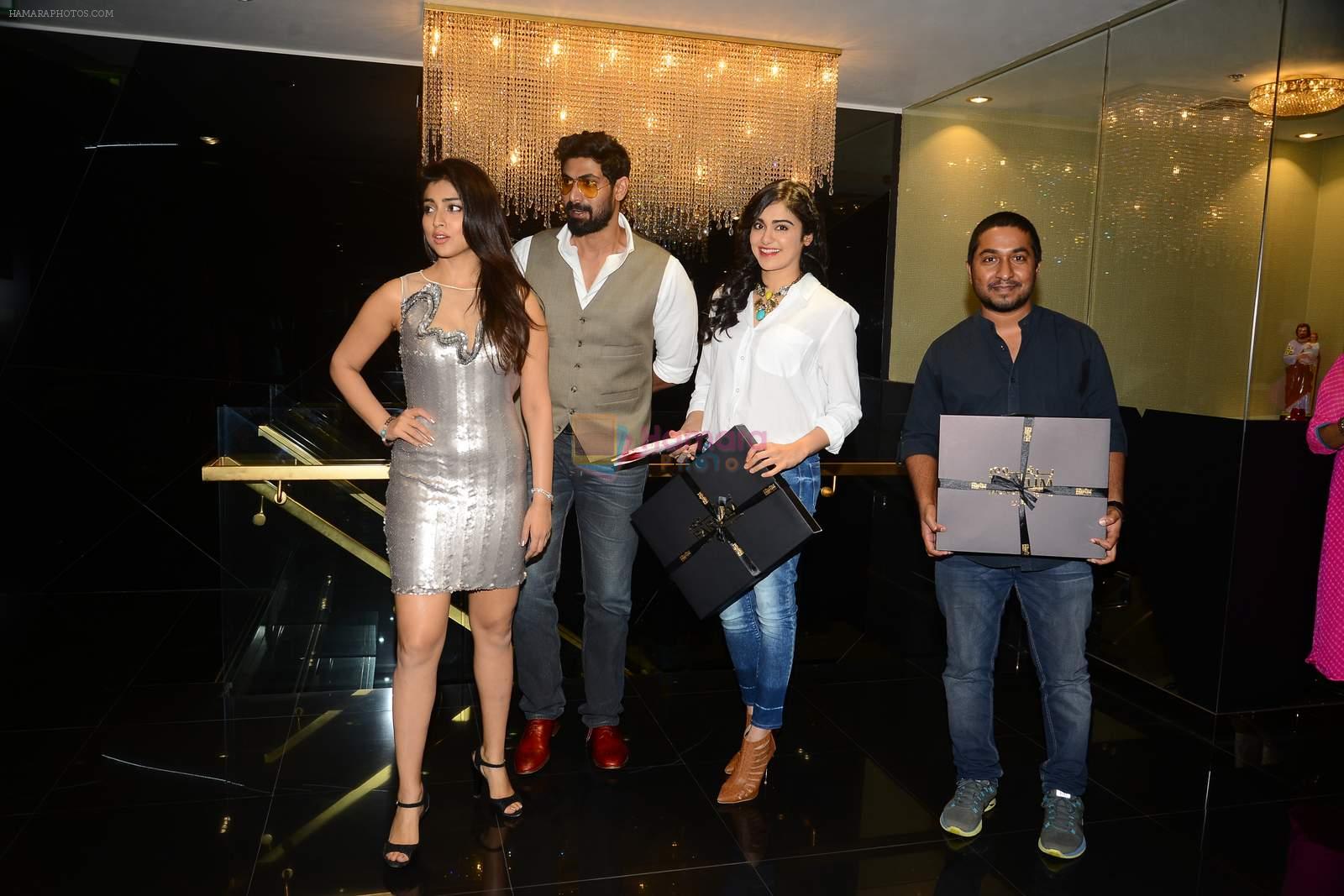 Shriya Saran, Rana Daggubati, Adah Sharma at the launch of Parfum Monde Store on 5th Aug 2015