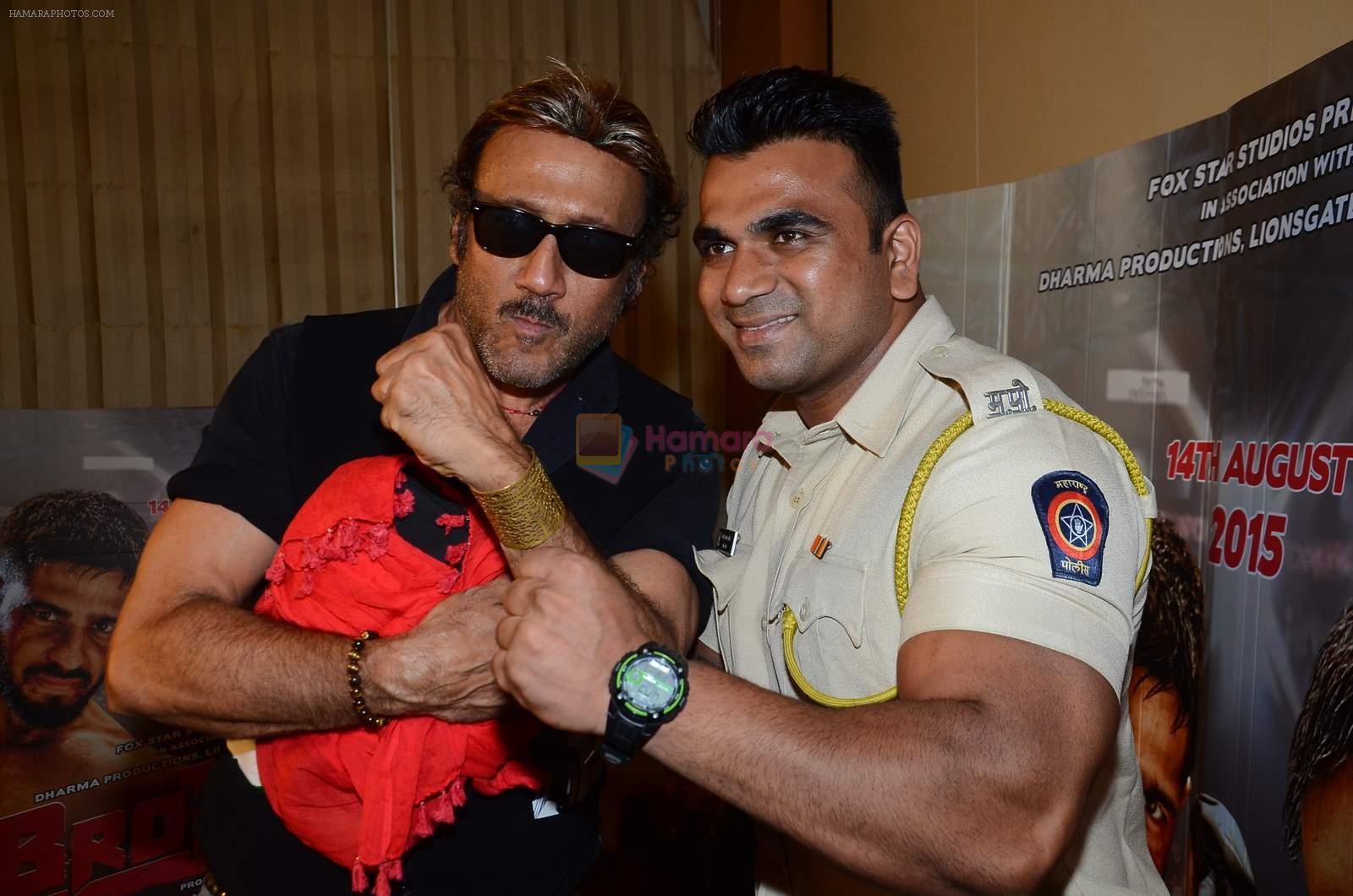 Jackie Shroff at Brothers promotion on 7th Aug 2015