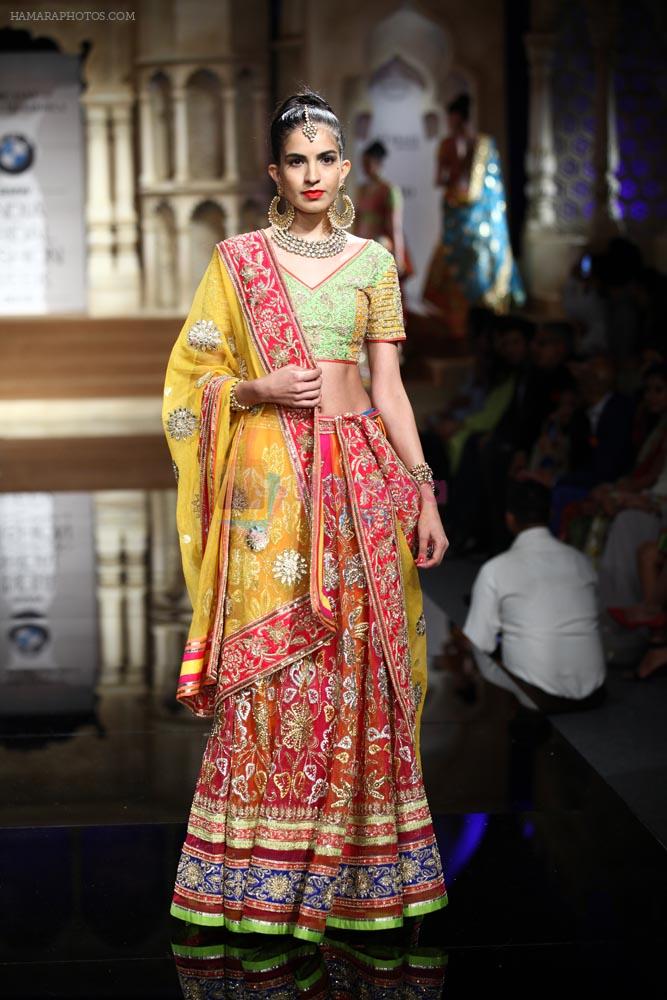 Model walks for abu jani sandeep khosla show in delhi on 7th Aug 2015