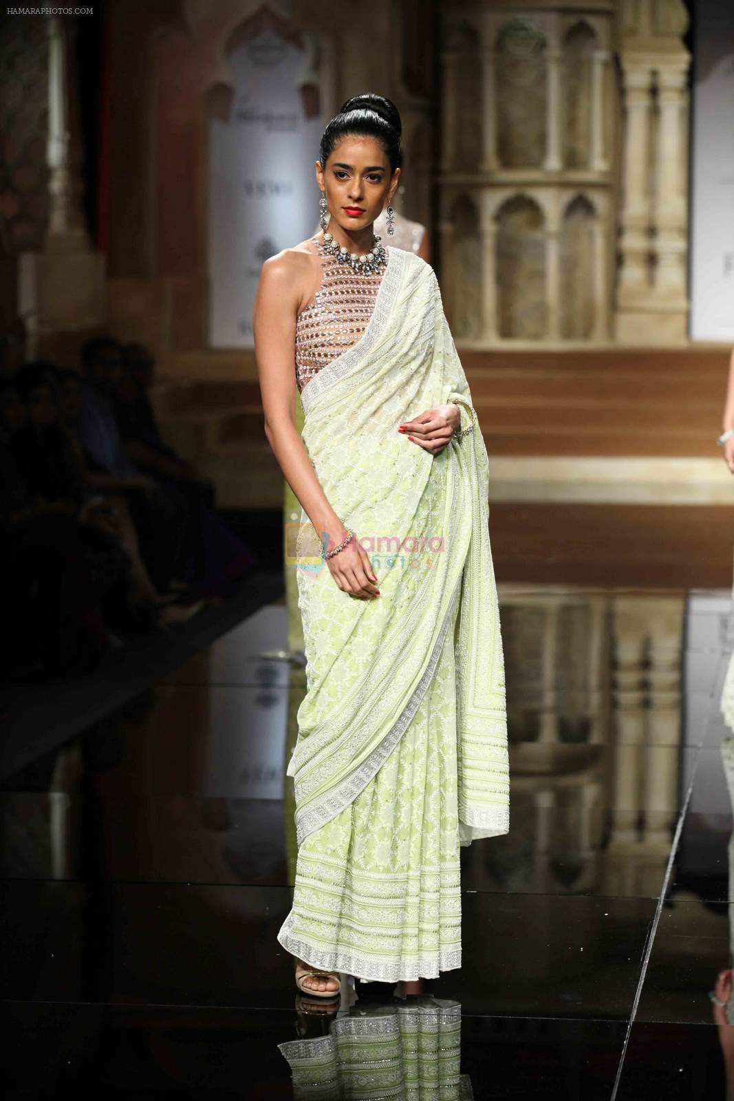 Model walks for abu jani sandeep khosla show in delhi on 7th Aug 2015